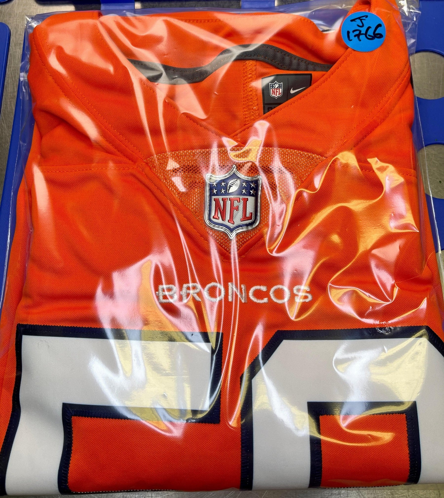 NFL Denver Broncos Von Miller #58 Limited Colour/Color Rush Jersey Women's Medium