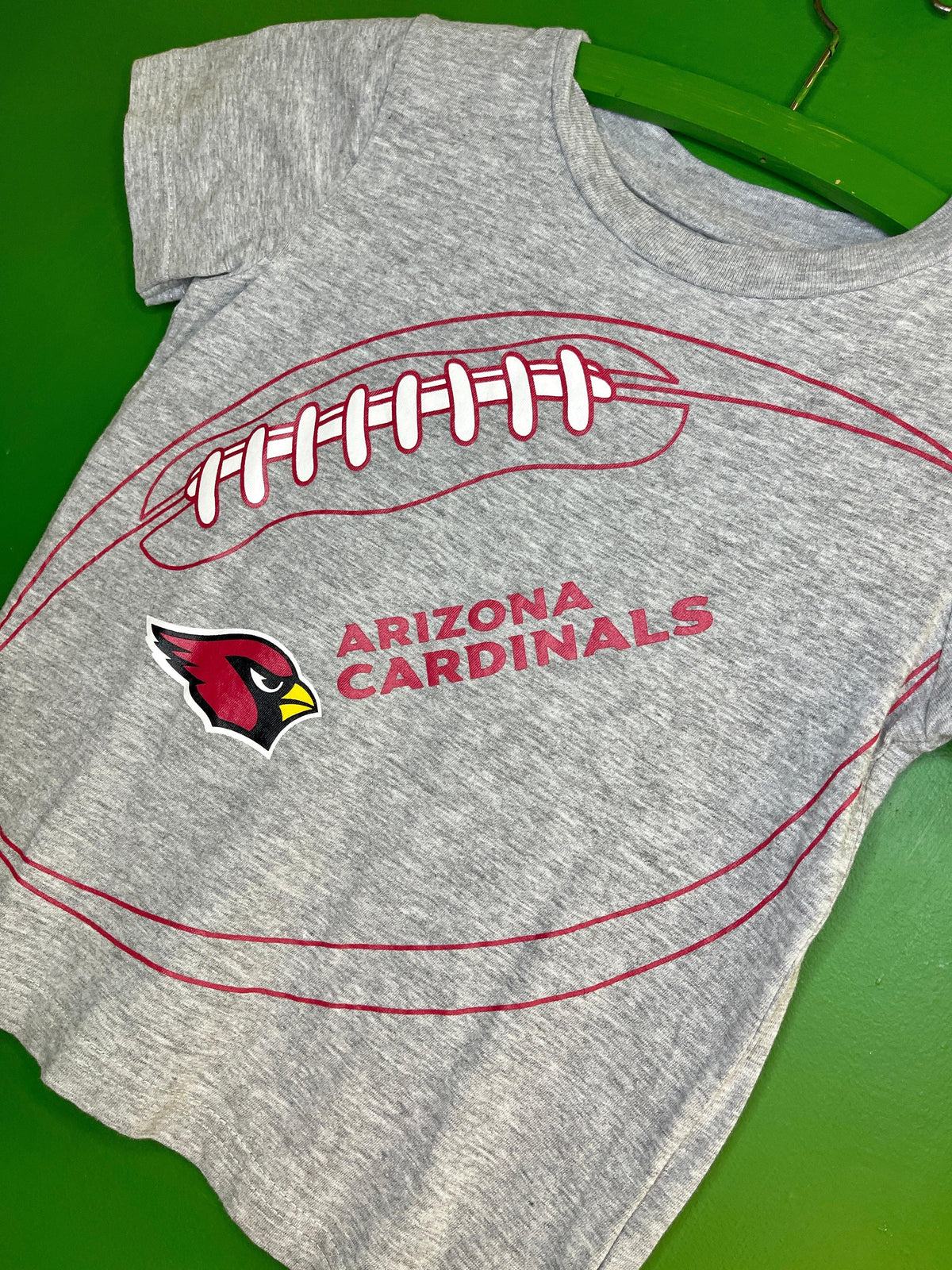 NFL Arizona Cardinals Heathered Grey T-Shirt Toddler 4T
