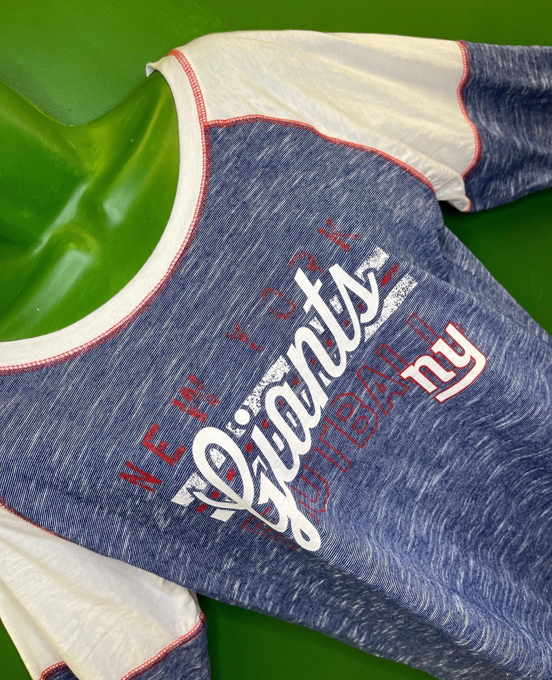 NFL New York Giants Space Dye L/S T-Shirt Women's X-Large NWT