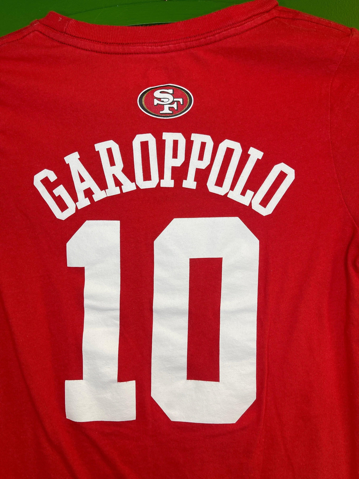 NFL San Francisco 49ers Jimmy Garappolo #10 T-Shirt Youth Small 7