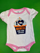 NFL Denver Broncos Polka dot Bodysuit 0-3 months