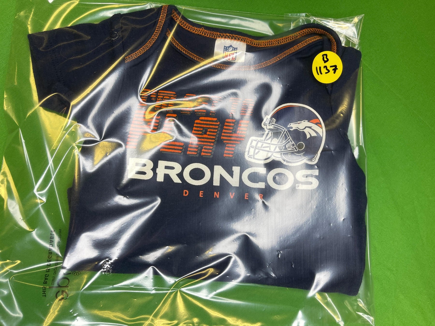 NFL Denver Broncos Dark Blue Bodysuit 0-3 months