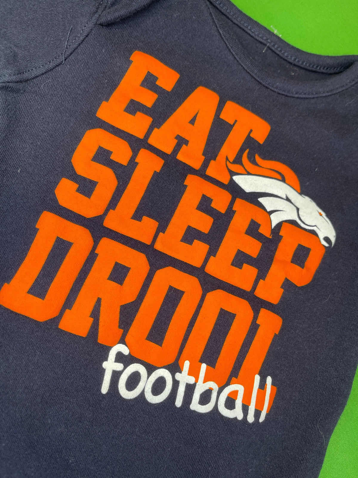 NFL Denver Broncos Dark Blue Bodysuit 0-3 months