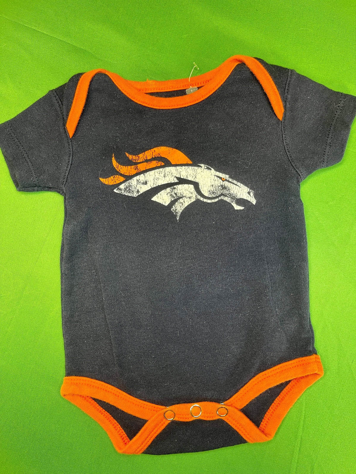 NFL Denver Broncos Dark Blue Bodysuit 0-3 months
