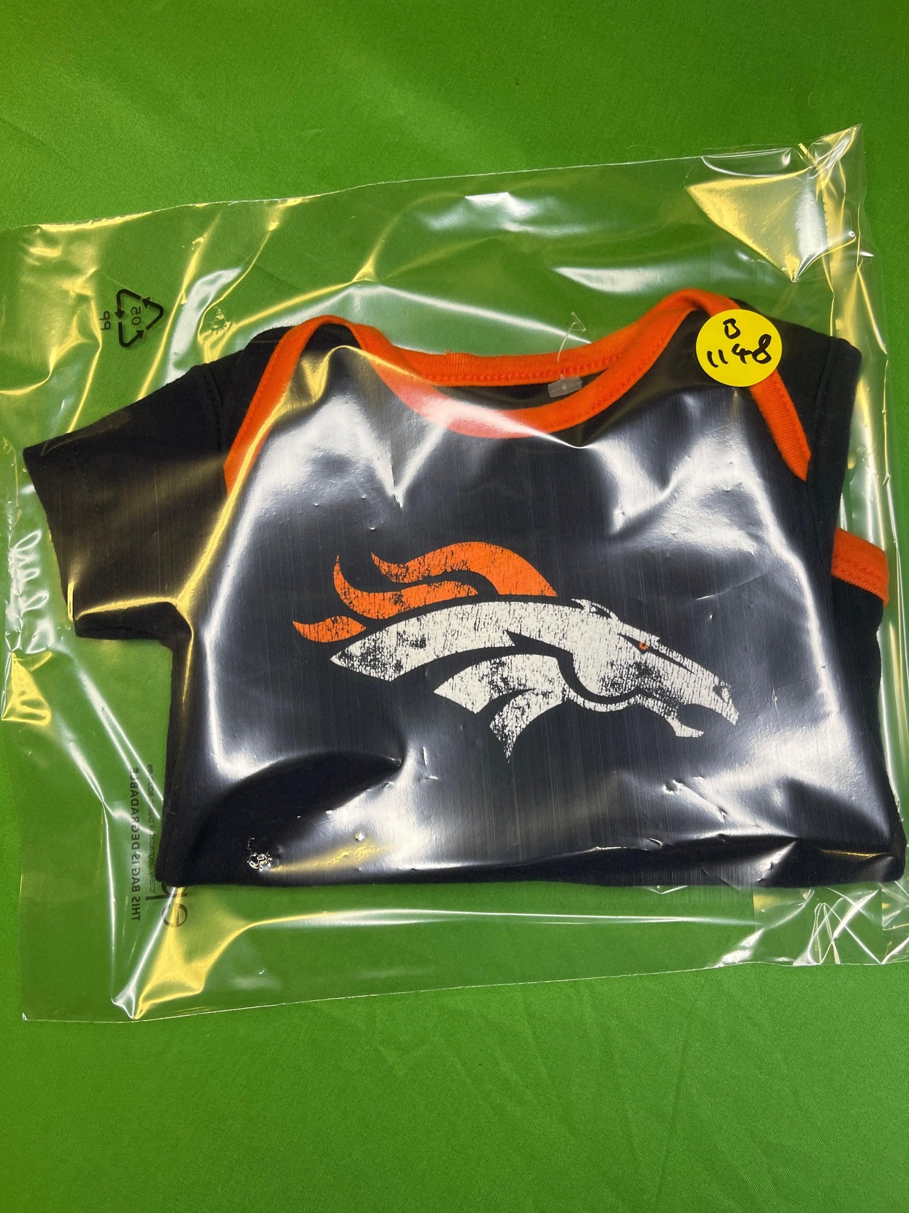 NFL Denver Broncos Dark Blue Bodysuit 0-3 months