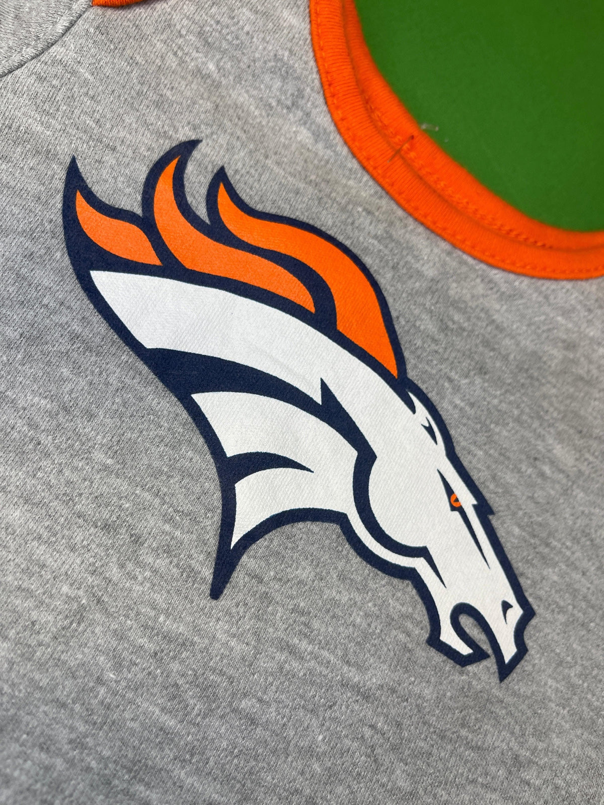 NFL Denver Broncos Grey Bodysuit 0-3 months