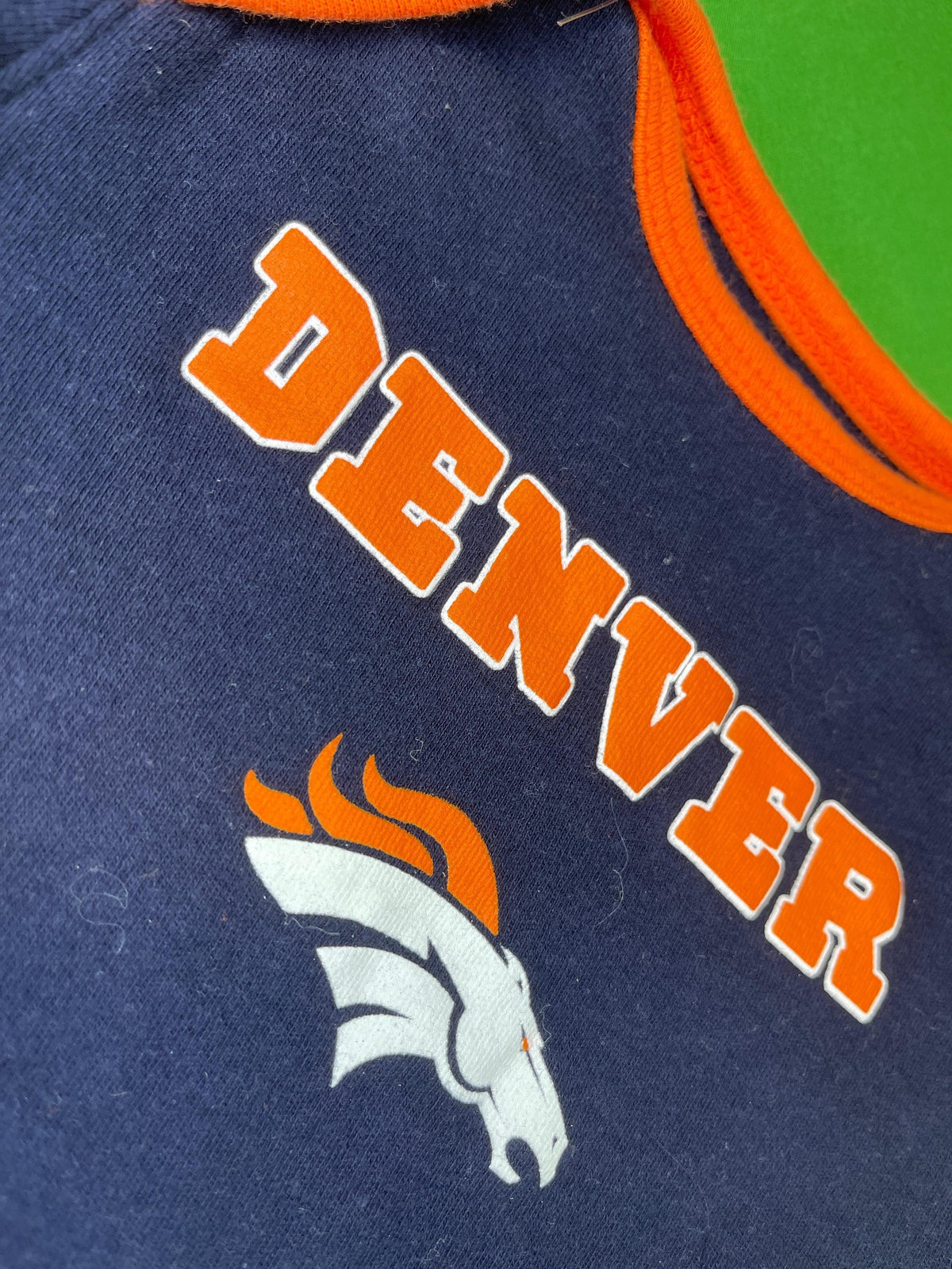 NFL Denver Broncos Dark Blue Bodysuit 6-9 months