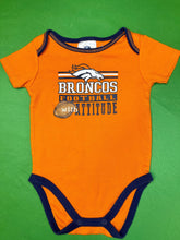 NFL Denver Broncos Orange Bodysuit 6-12 months