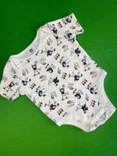 NFL Denver Broncos White Patterned Bodysuit 12 months