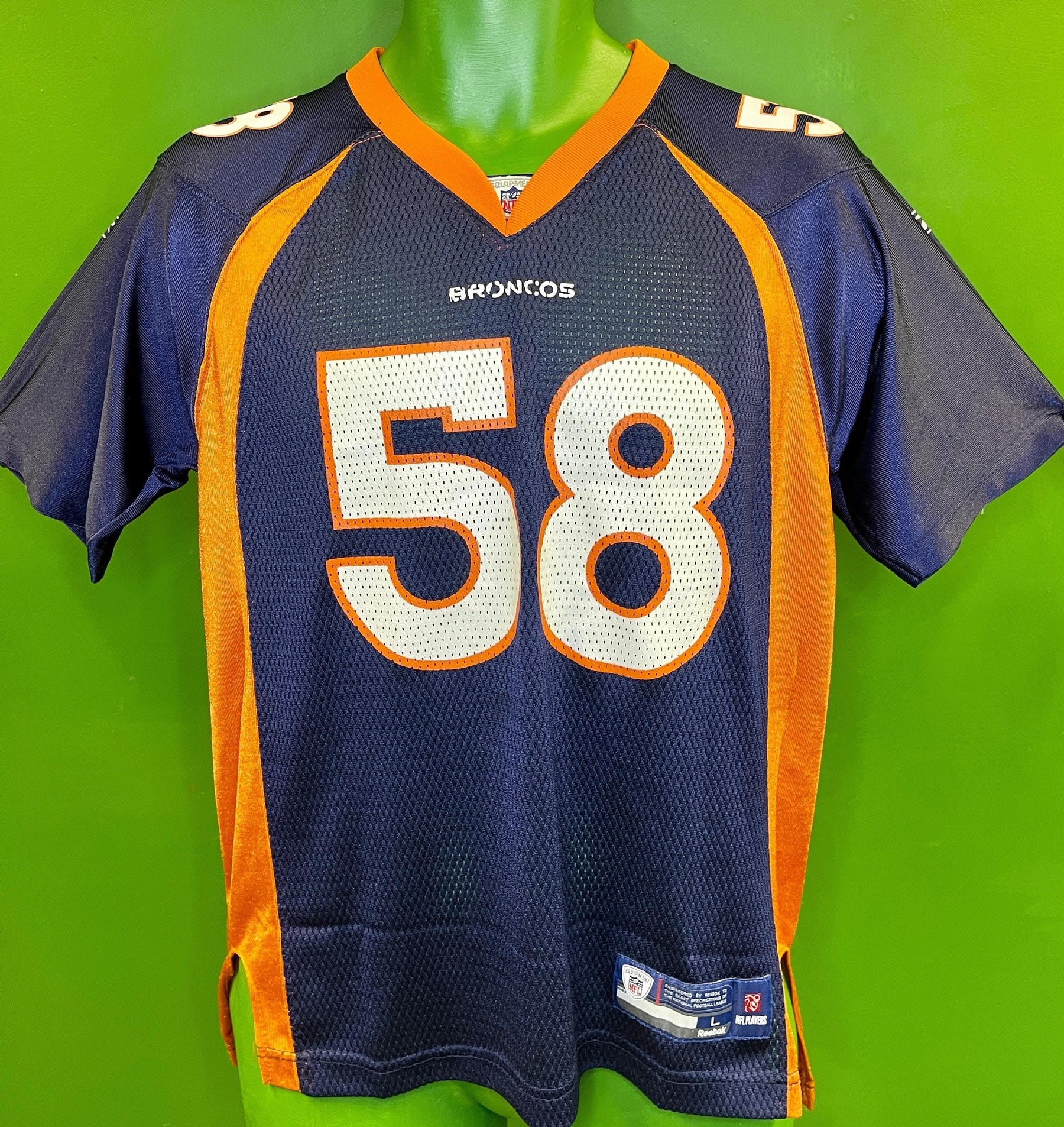 NFL Denver Broncos Von Miller #58 Reebok Jersey Youth Large 14-16