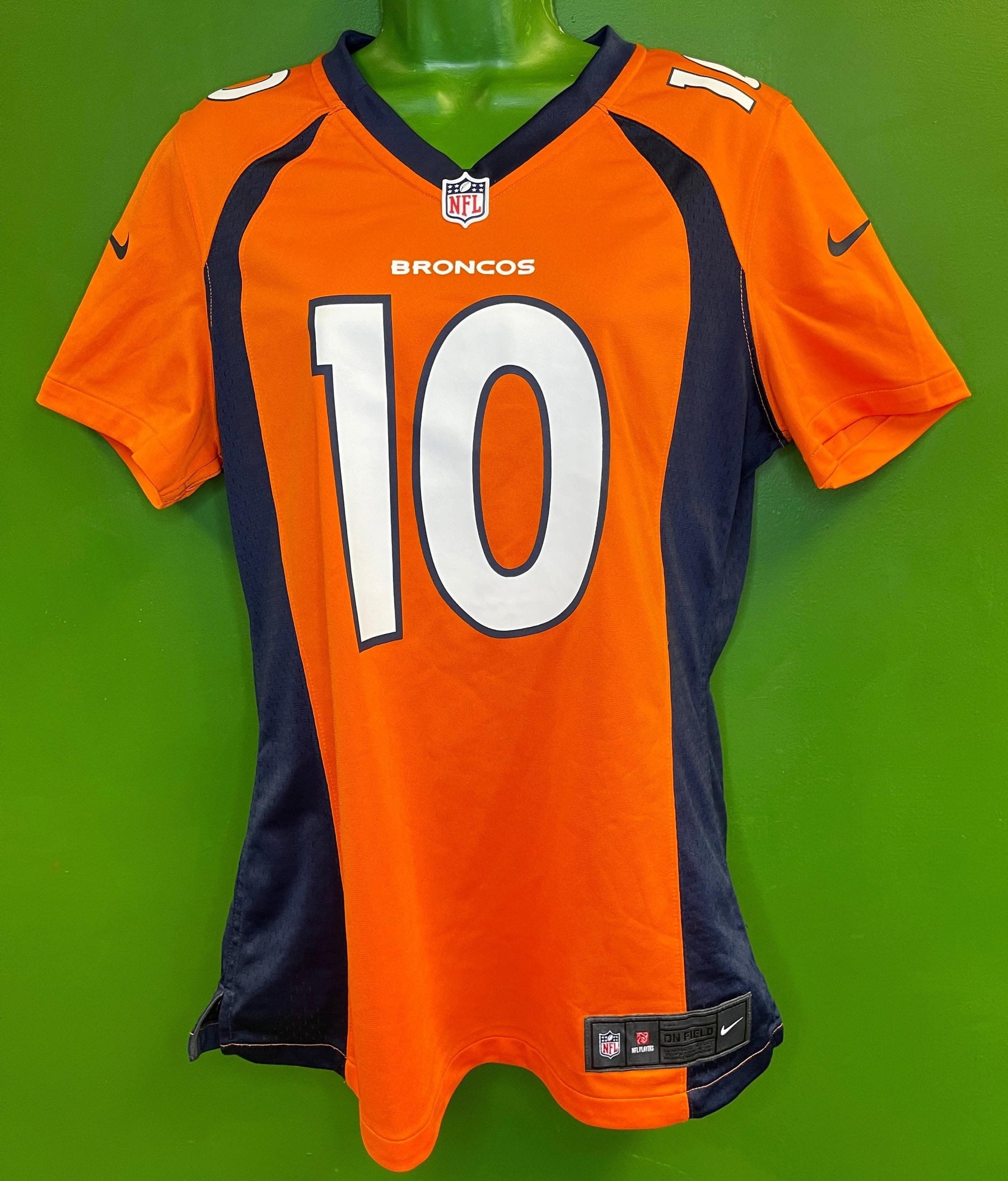 NFL Denver Broncos Emmanuel Sanders #10 Game Jersey Women's Large