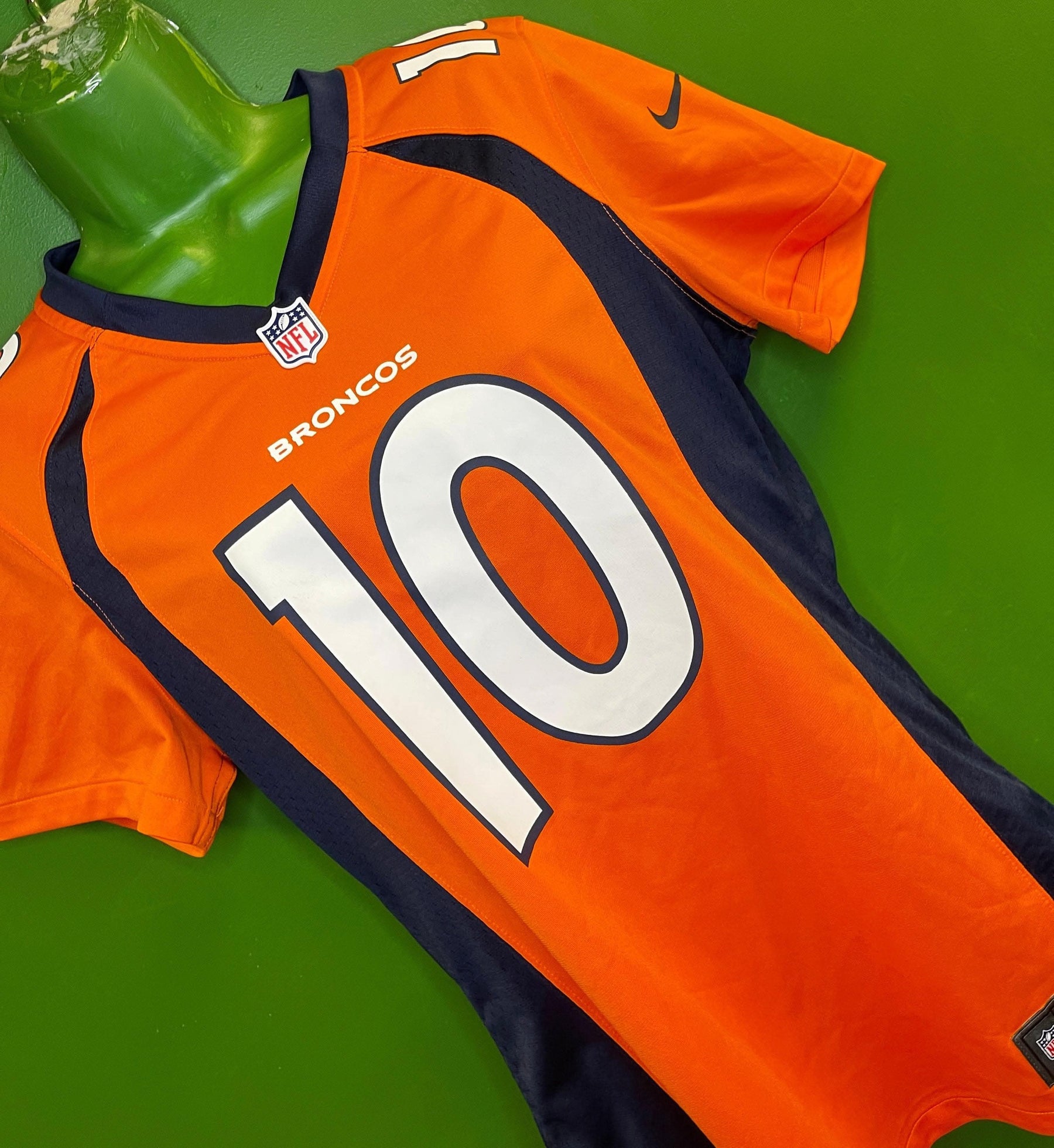 NFL Denver Broncos Emmanuel Sanders #10 Game Jersey Women's Large