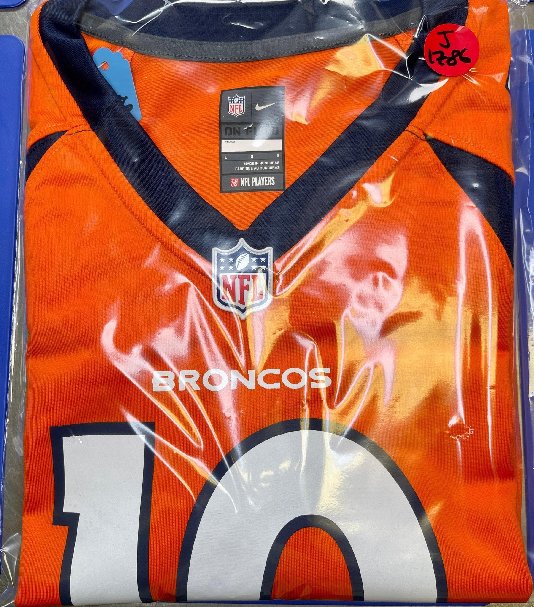 NFL Denver Broncos Emmanuel Sanders #10 Game Jersey Women's Large
