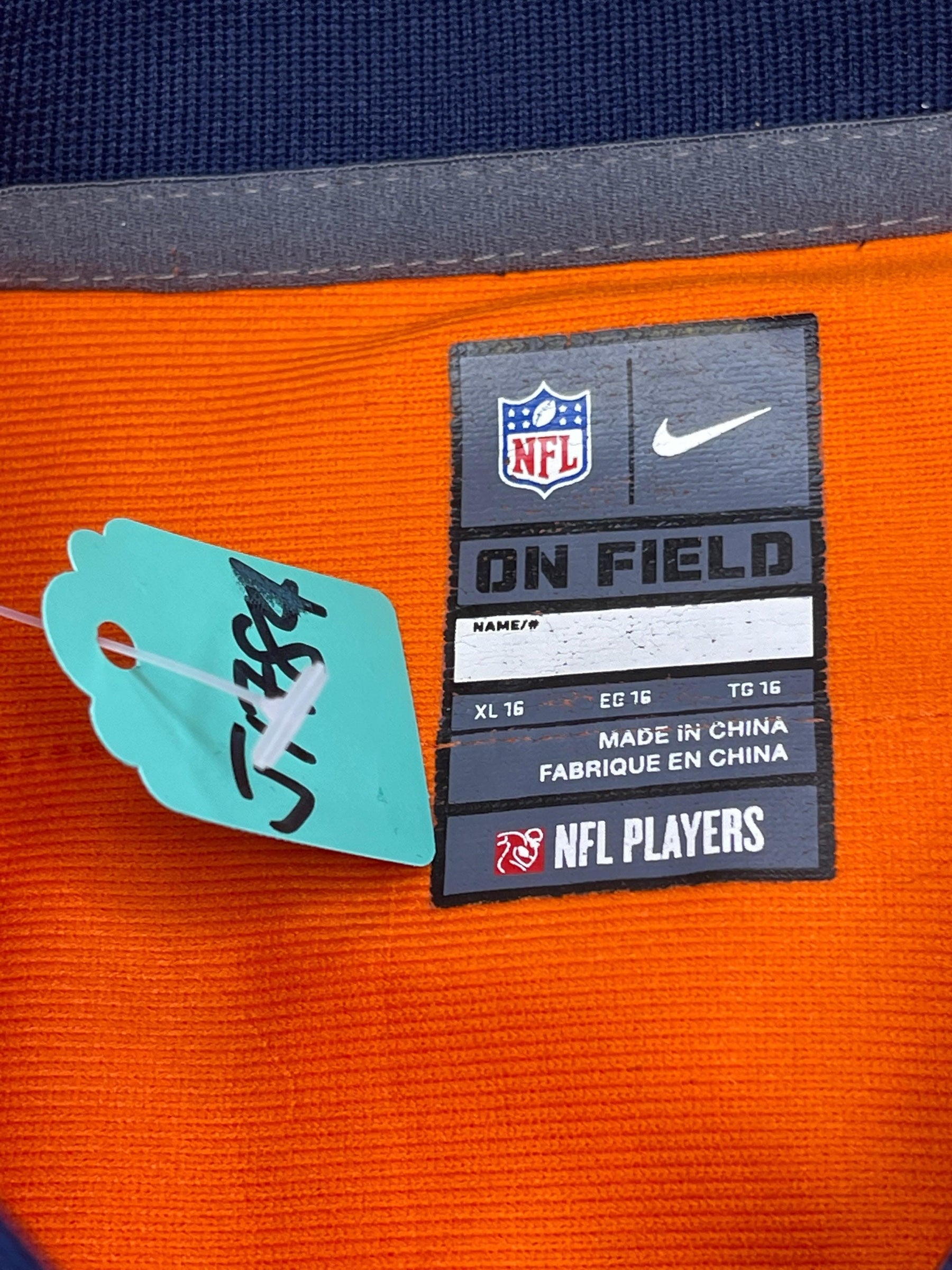 NFL Denver Broncos Eric Decker #87 Game Jersey Girls' X-Large 16