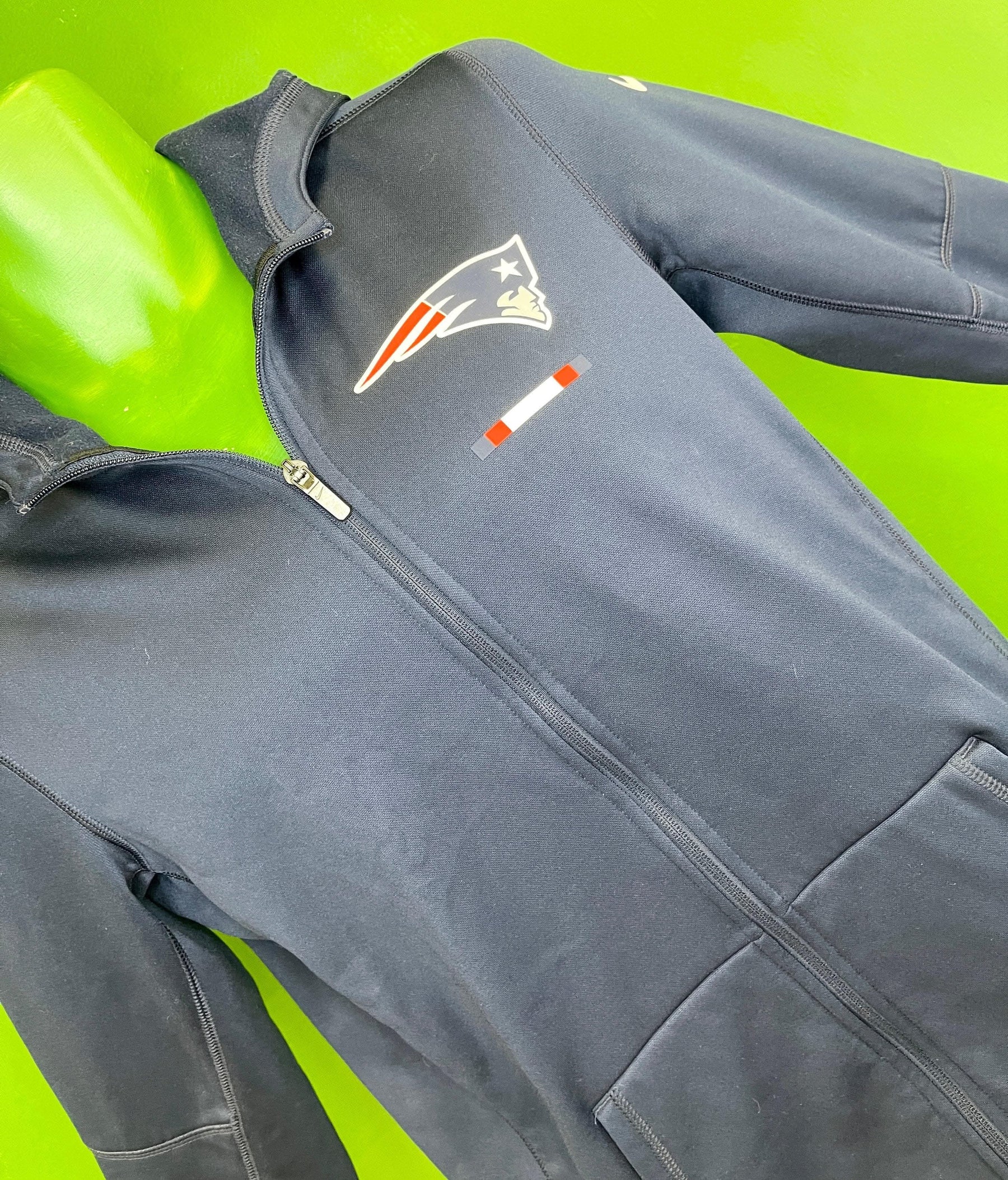 NFL New England Patriots Full Zip Hoodie Youth Large 14-16
