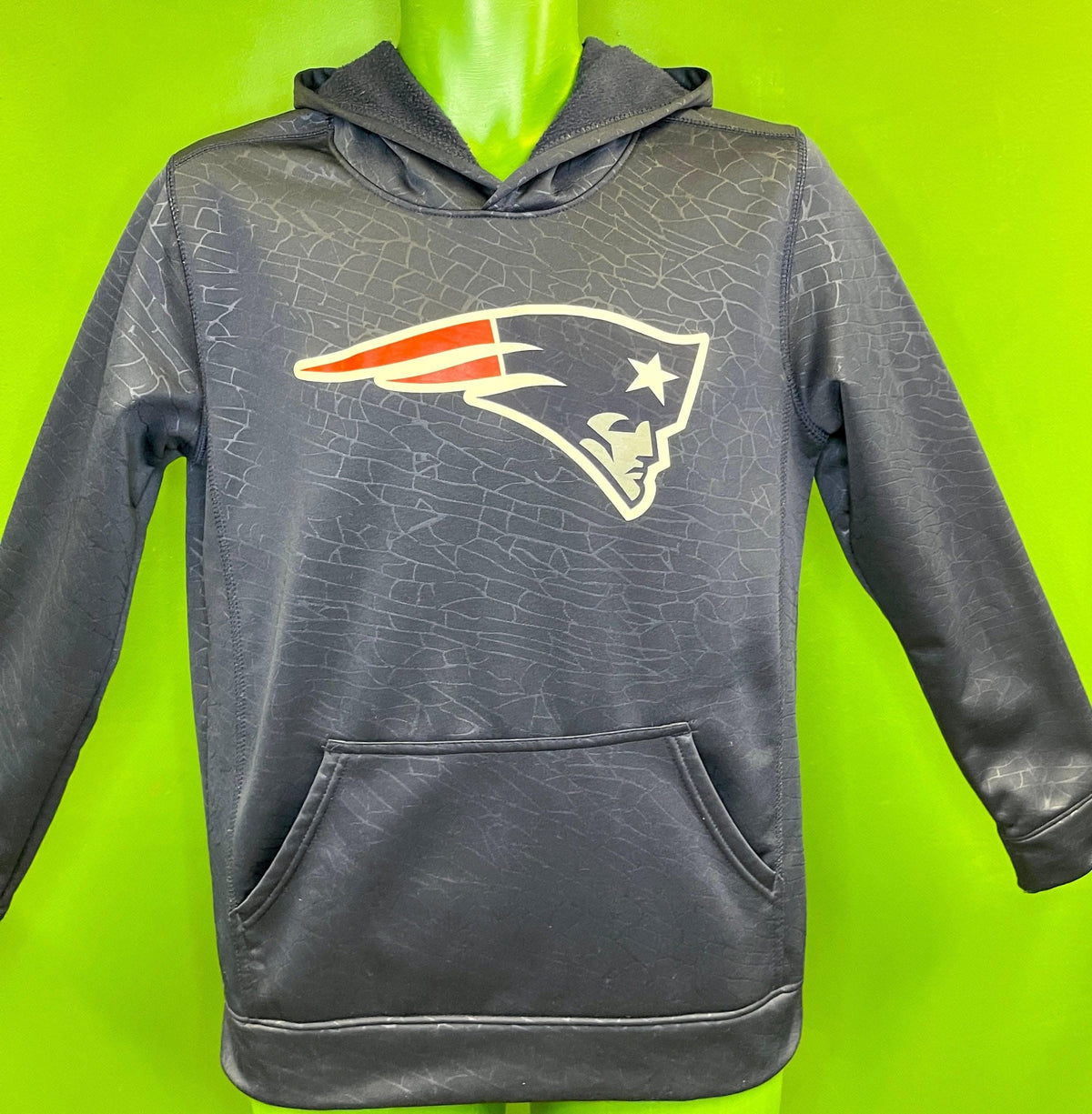 NFL New England Patriots Pullover Hoodie Youth Large 14-16