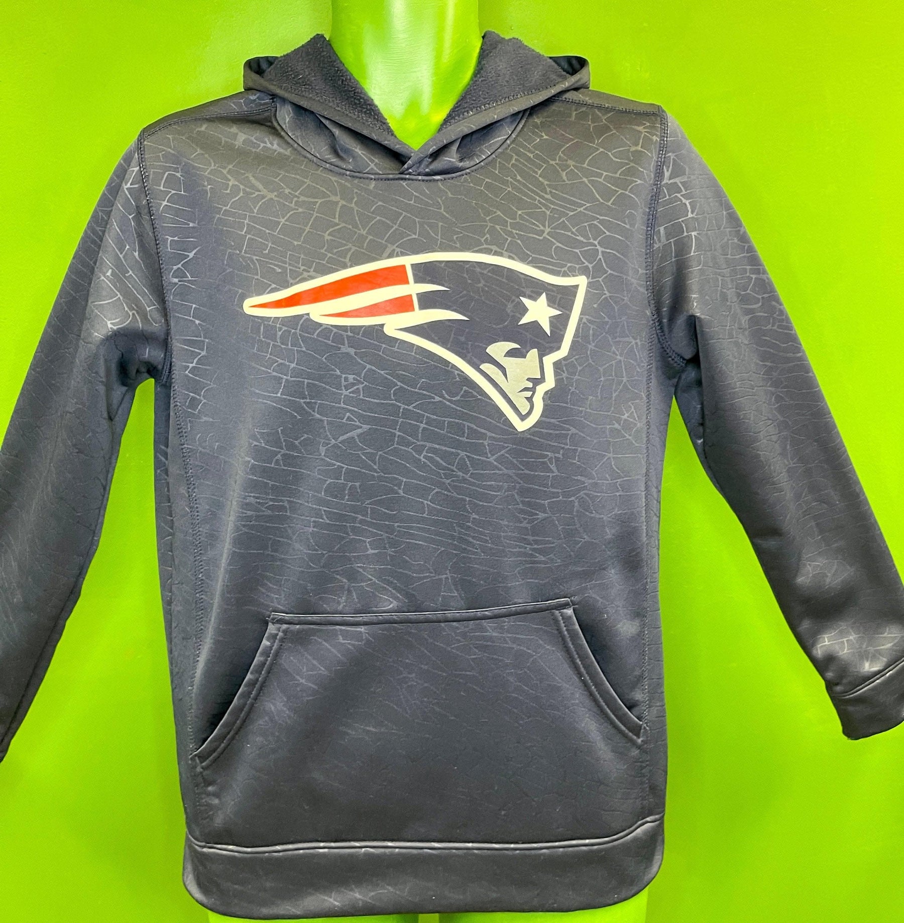 NFL New England Patriots Pullover Hoodie Youth Large 14-16