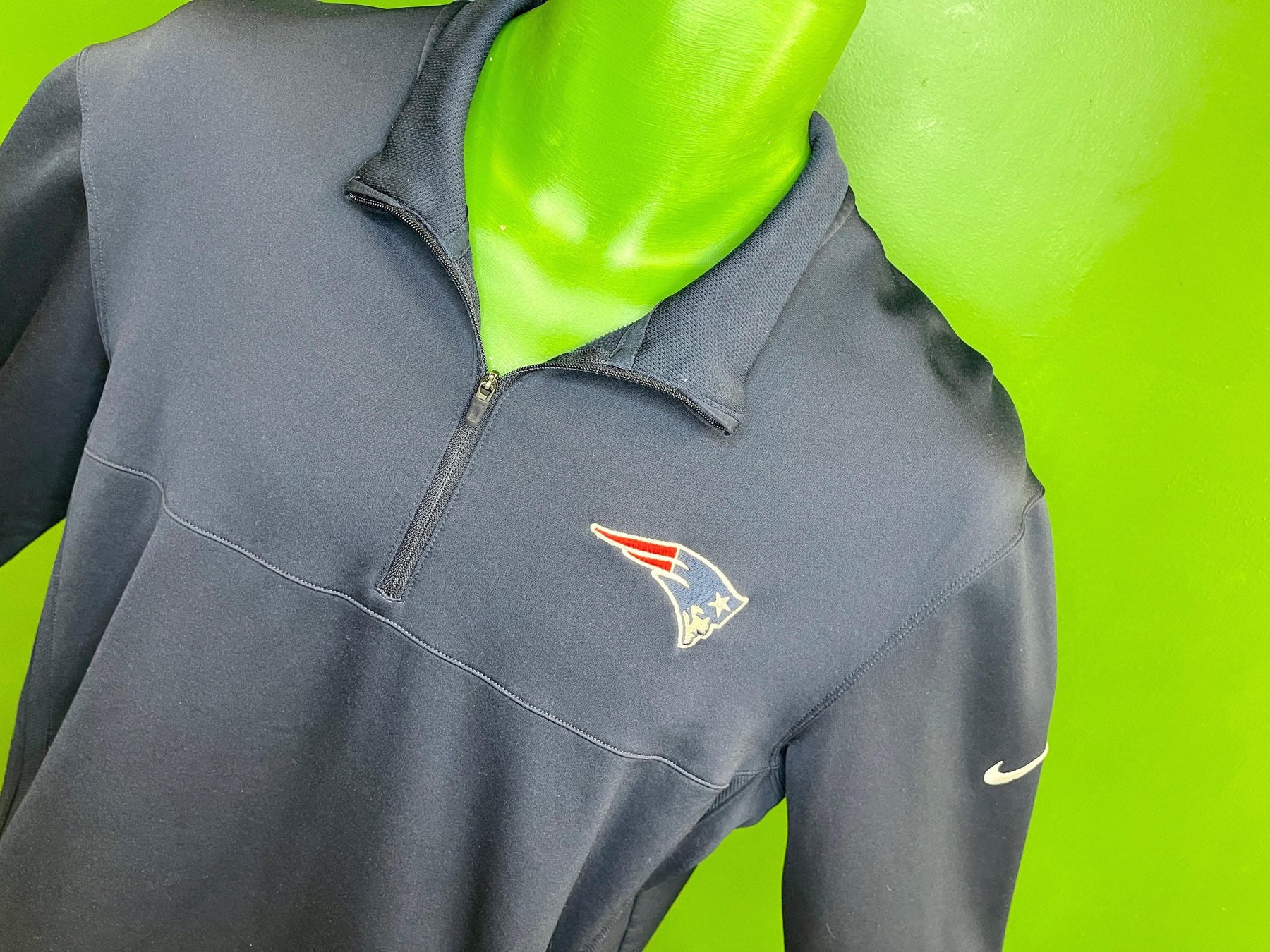NFL New England Patriots Golf 1/4 Zip Jacket Women's Medium