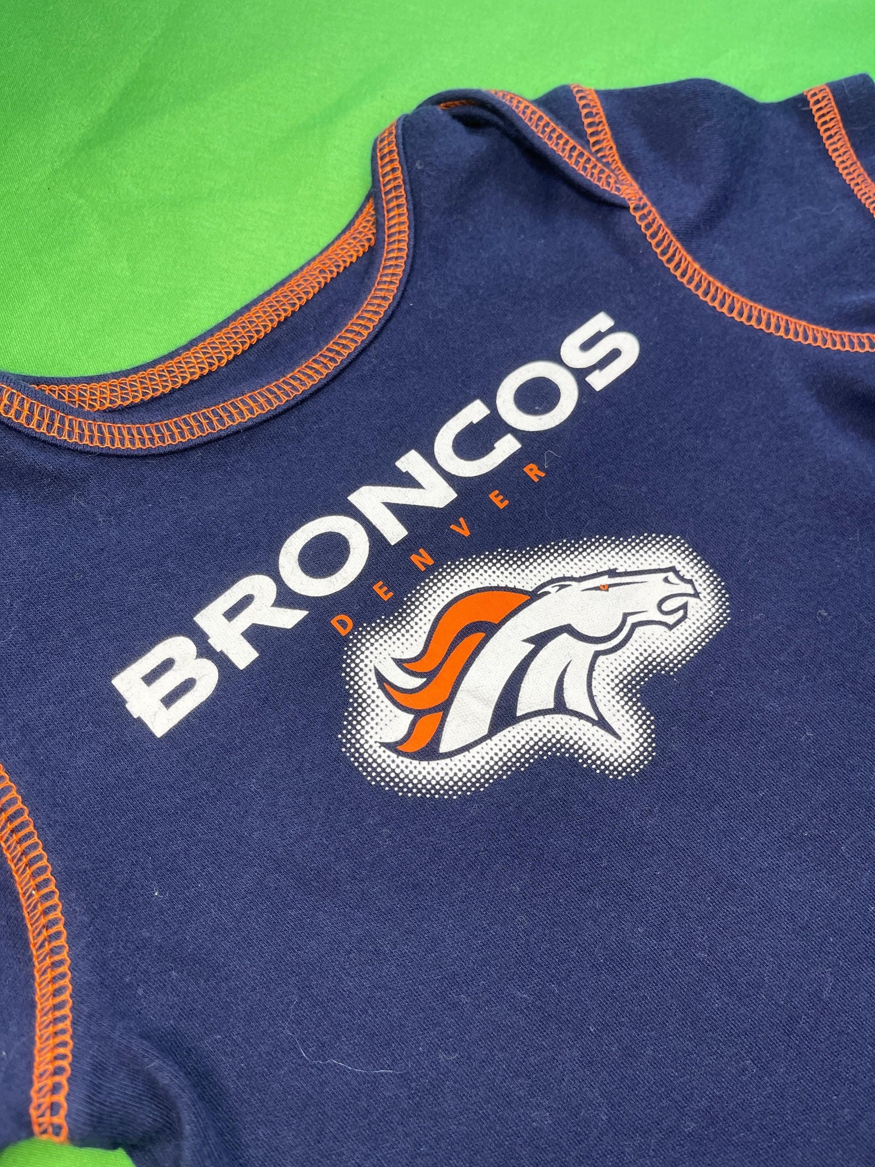 NFL Denver Broncos Dark Blue Bodysuit 12 months