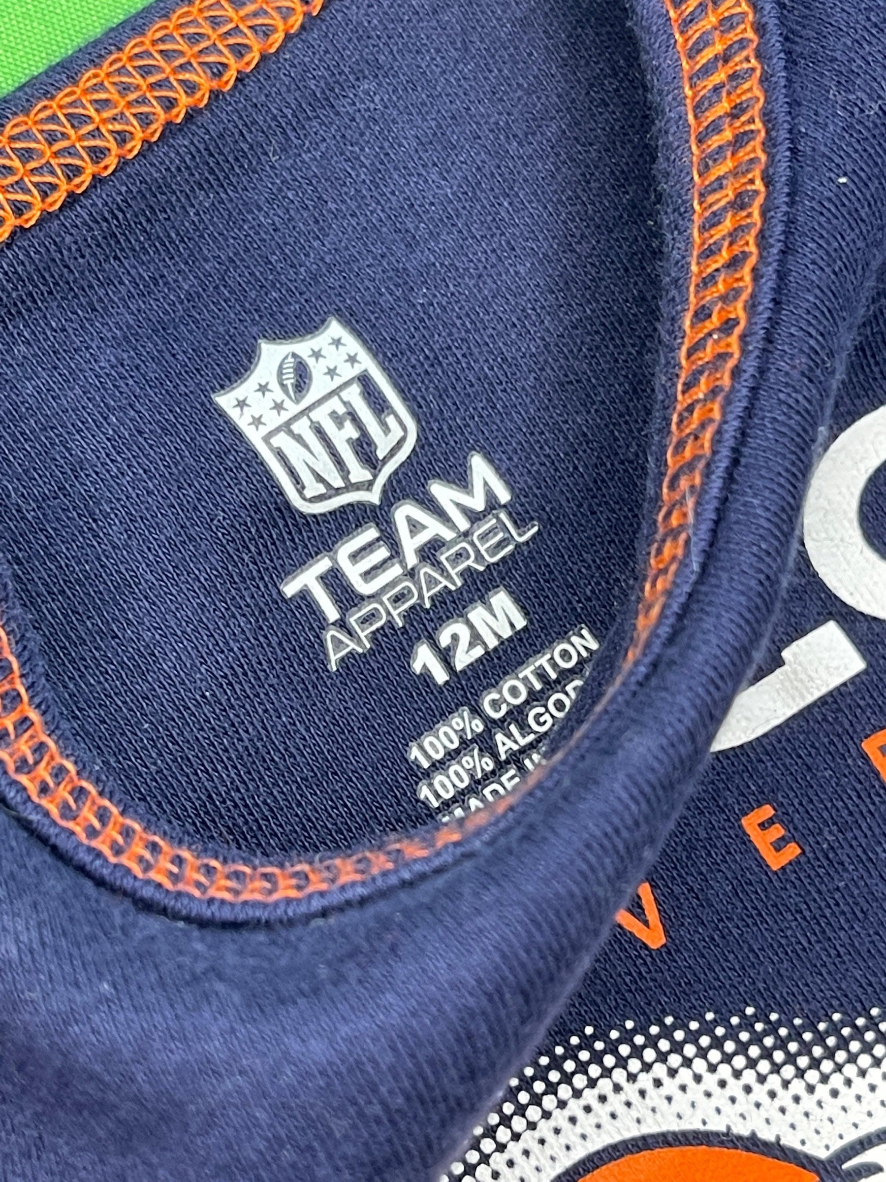 NFL Denver Broncos Dark Blue Bodysuit 12 months