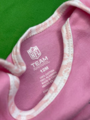 NFL Denver Broncos Pink Bodysuit 12 months