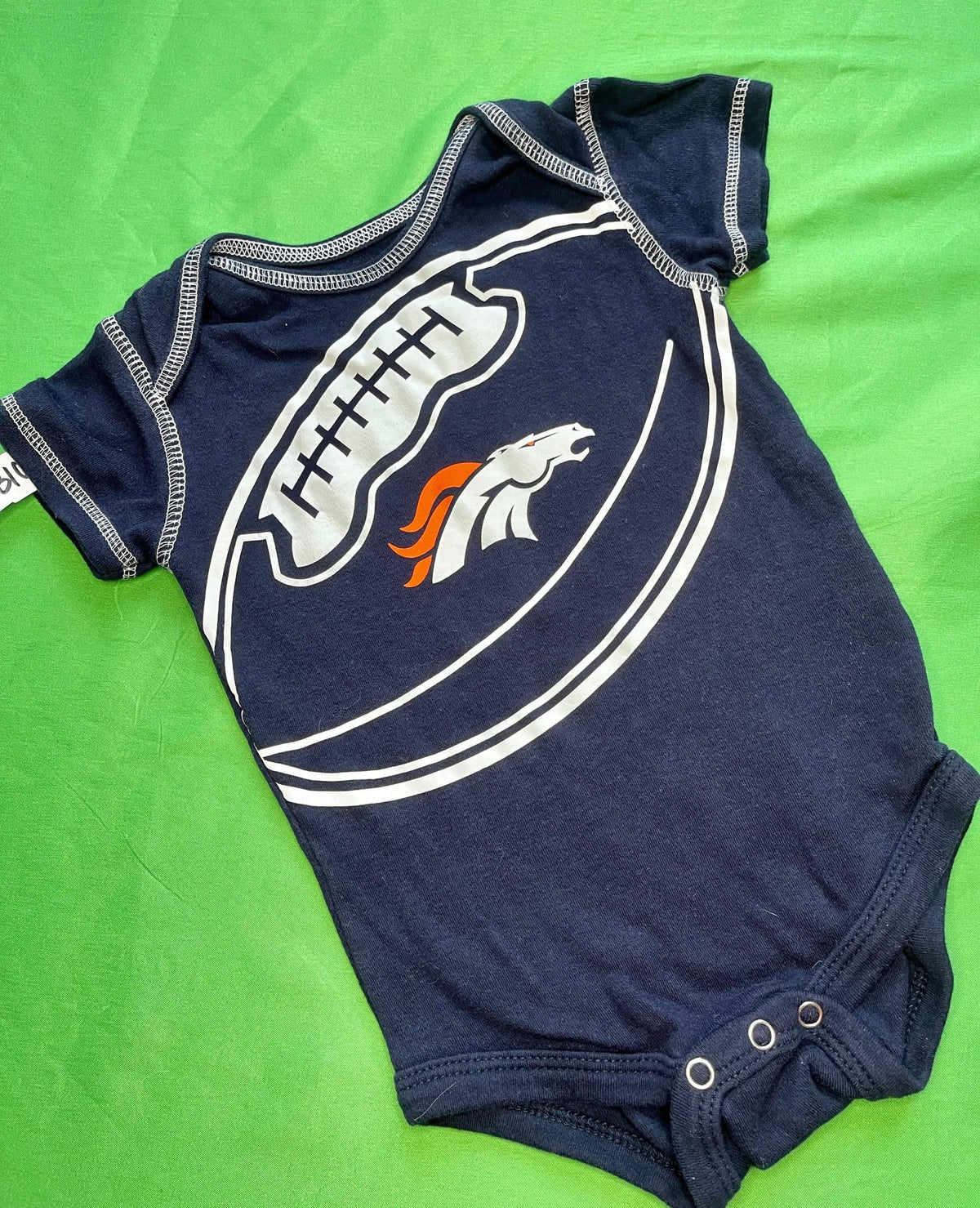 NFL Denver Broncos Bodysuit Blue 12 months