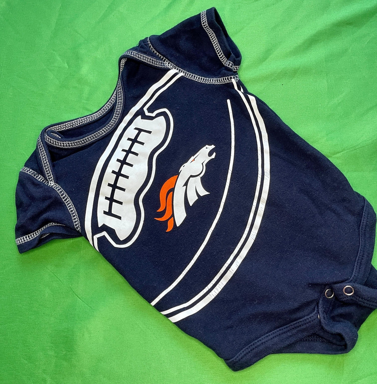 NFL Denver Broncos Bodysuit Blue 3-6 months