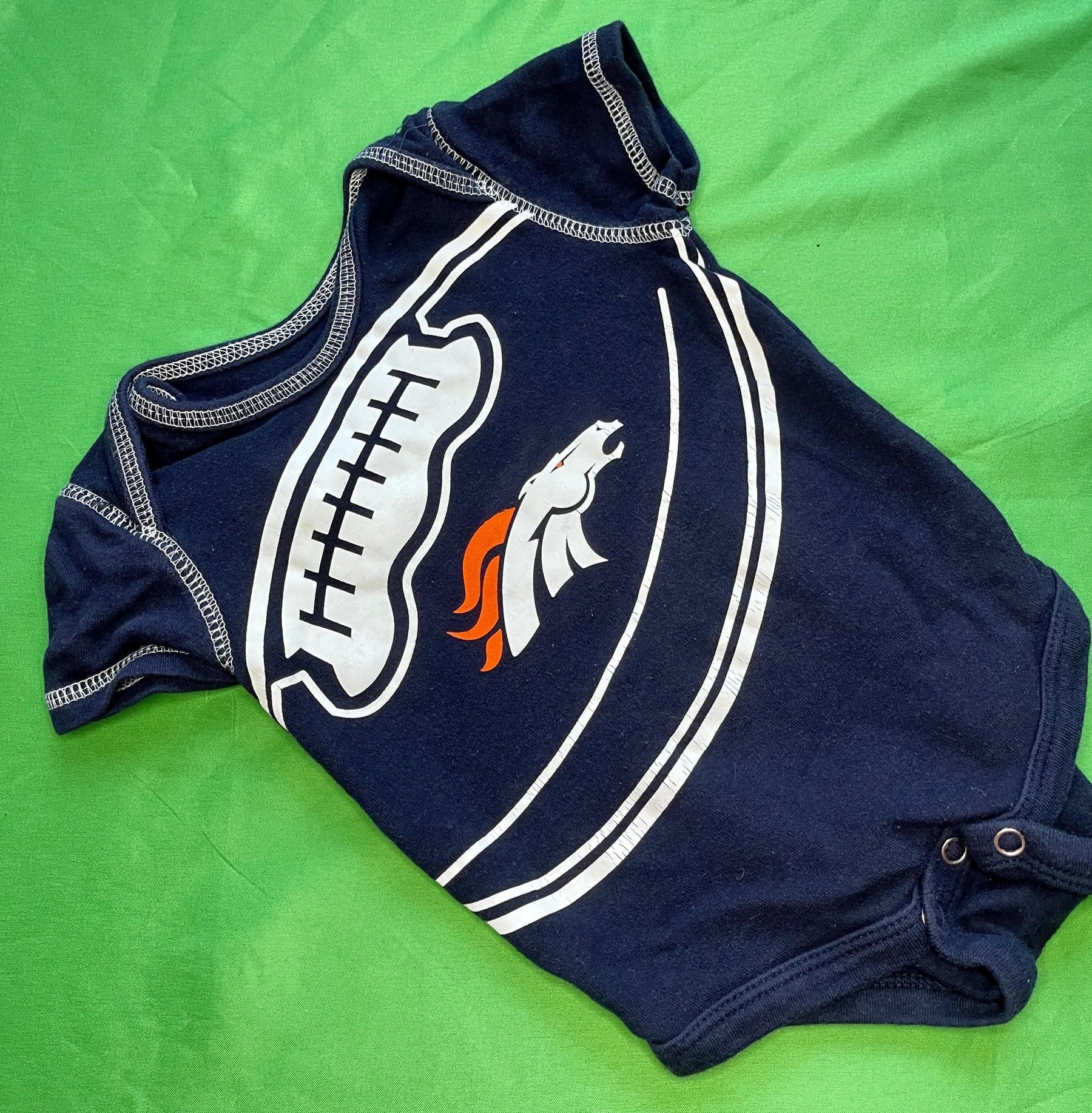 NFL Denver Broncos Bodysuit Blue 3-6 months