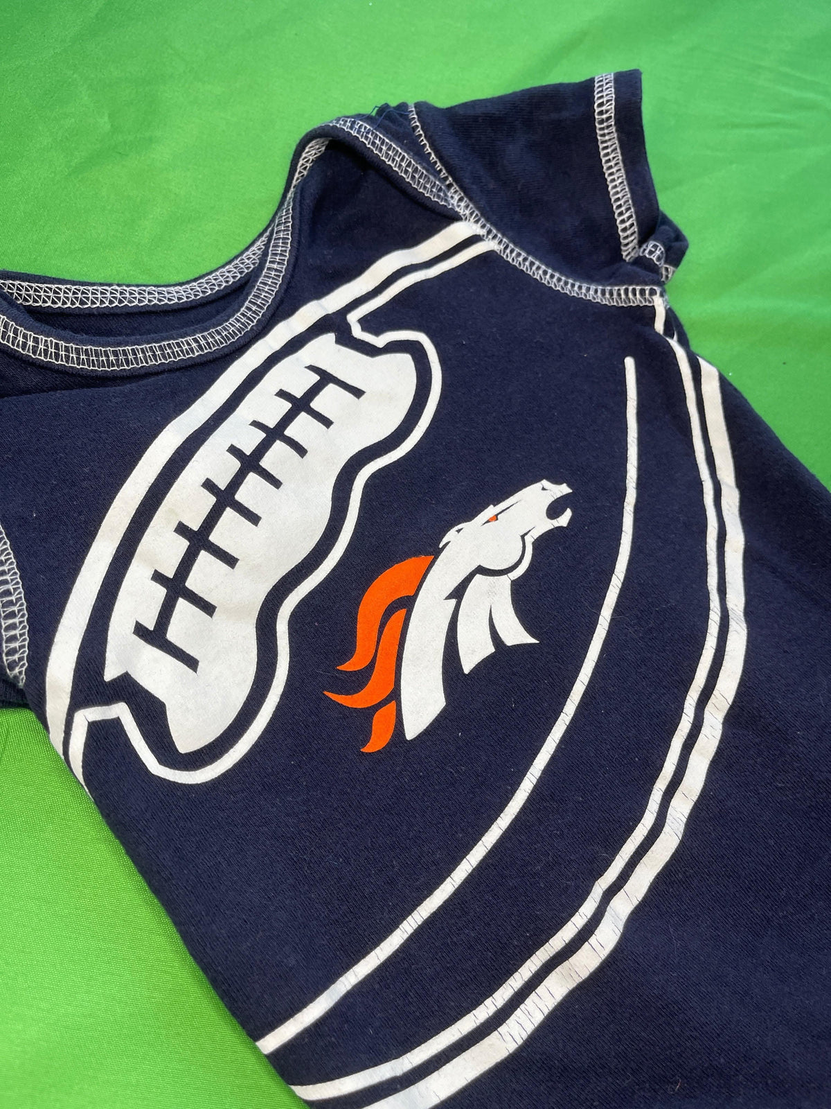 NFL Denver Broncos Bodysuit Blue 3-6 months