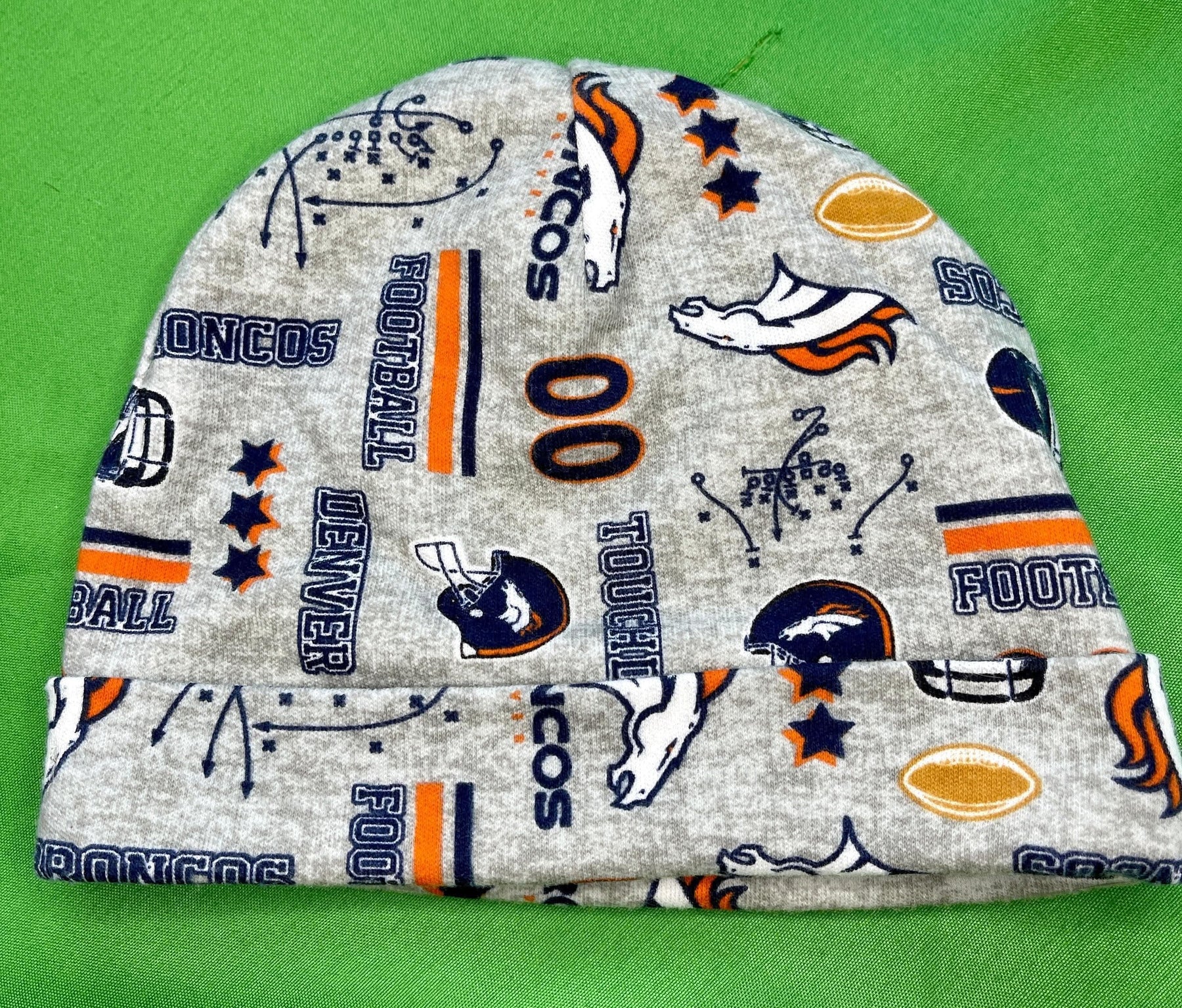 NFL Denver Broncos Baby Infant Hat Beanie 0-6 months