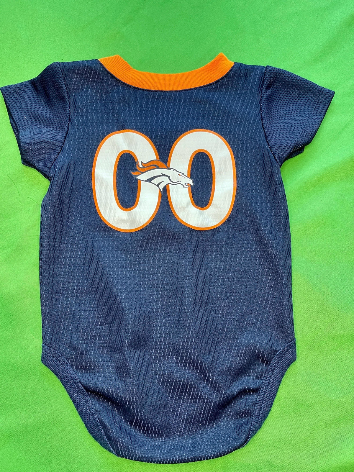 NFL Denver Broncos Jersey-Style Bodysuit 3-6 months