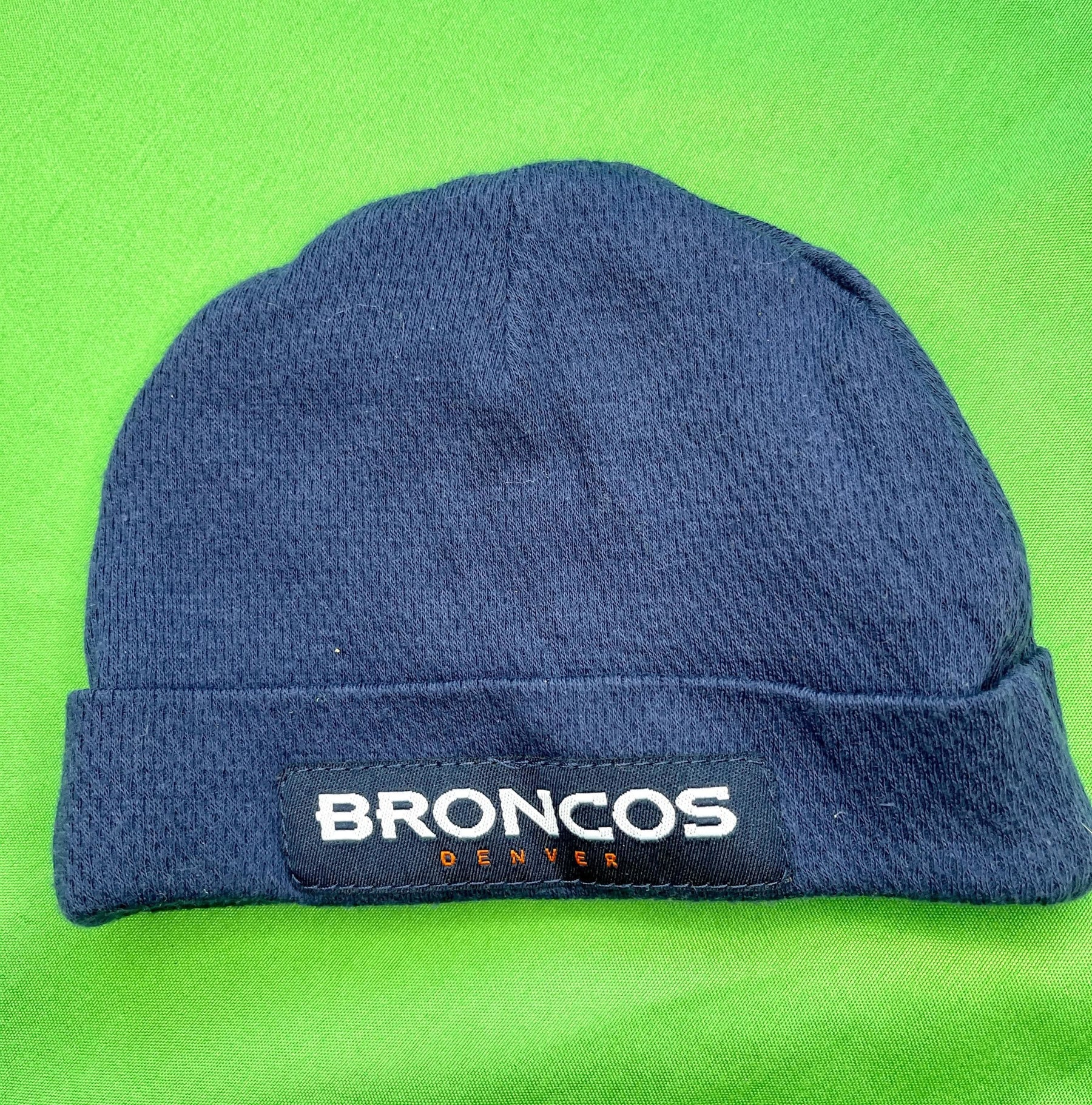 NFL Denver Broncos Baby Infant Hat Beanie 3-6 months