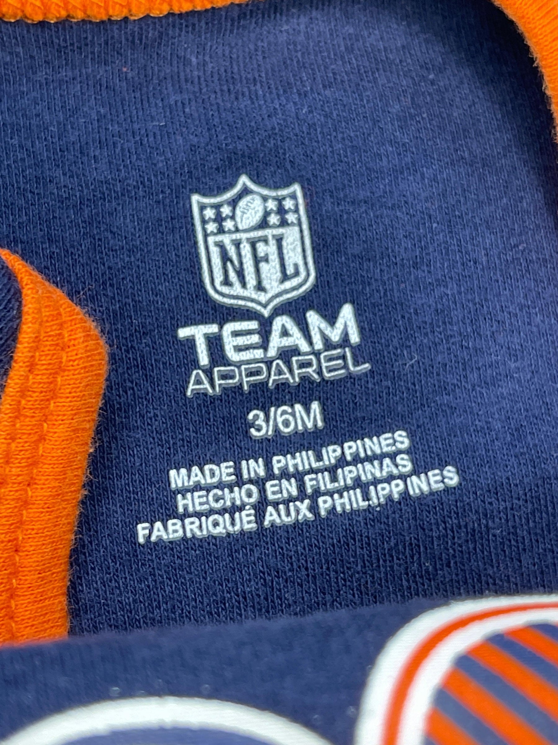 NFL Denver Broncos Dark Blue Bodysuit 3-6 months