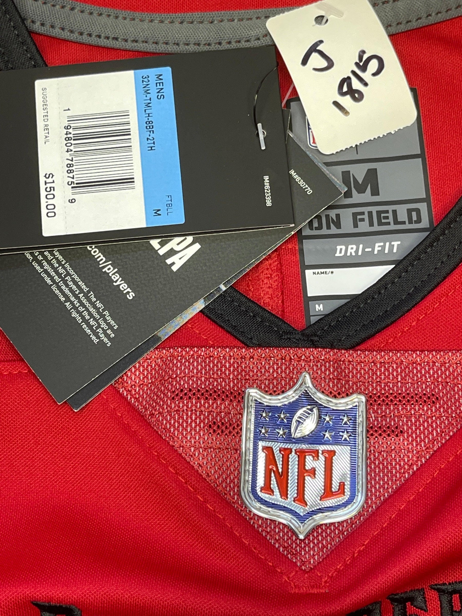 NFL Tampa Bay Buccaneers Tom Brady #12 Limited Stitched Jersey Men's Medium NWT