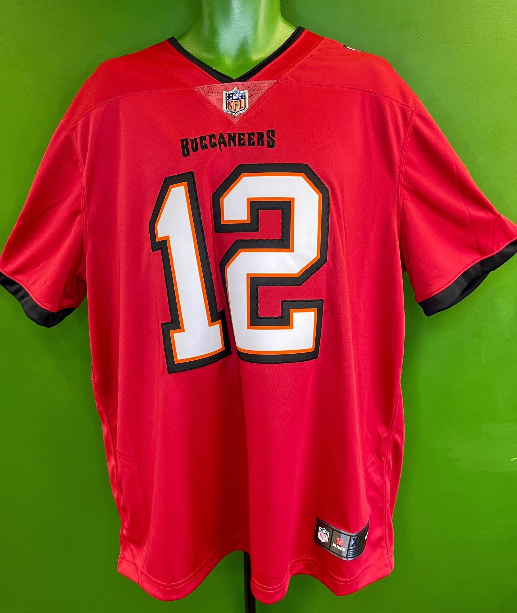 NFL Tampa Bay Buccaneers Tom Brady #12 Limited Stitched Jersey Men's 2X-Large NWT