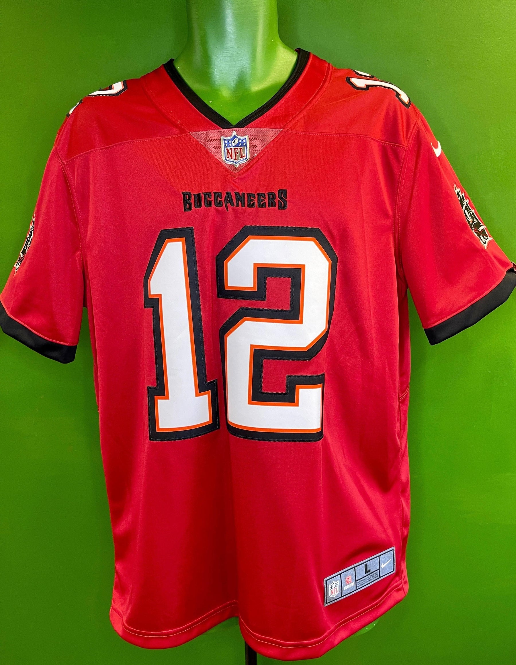 NFL Tampa Bay Buccaneers Tom Brady #12 Limited Stitched Jersey Men's Large NWT