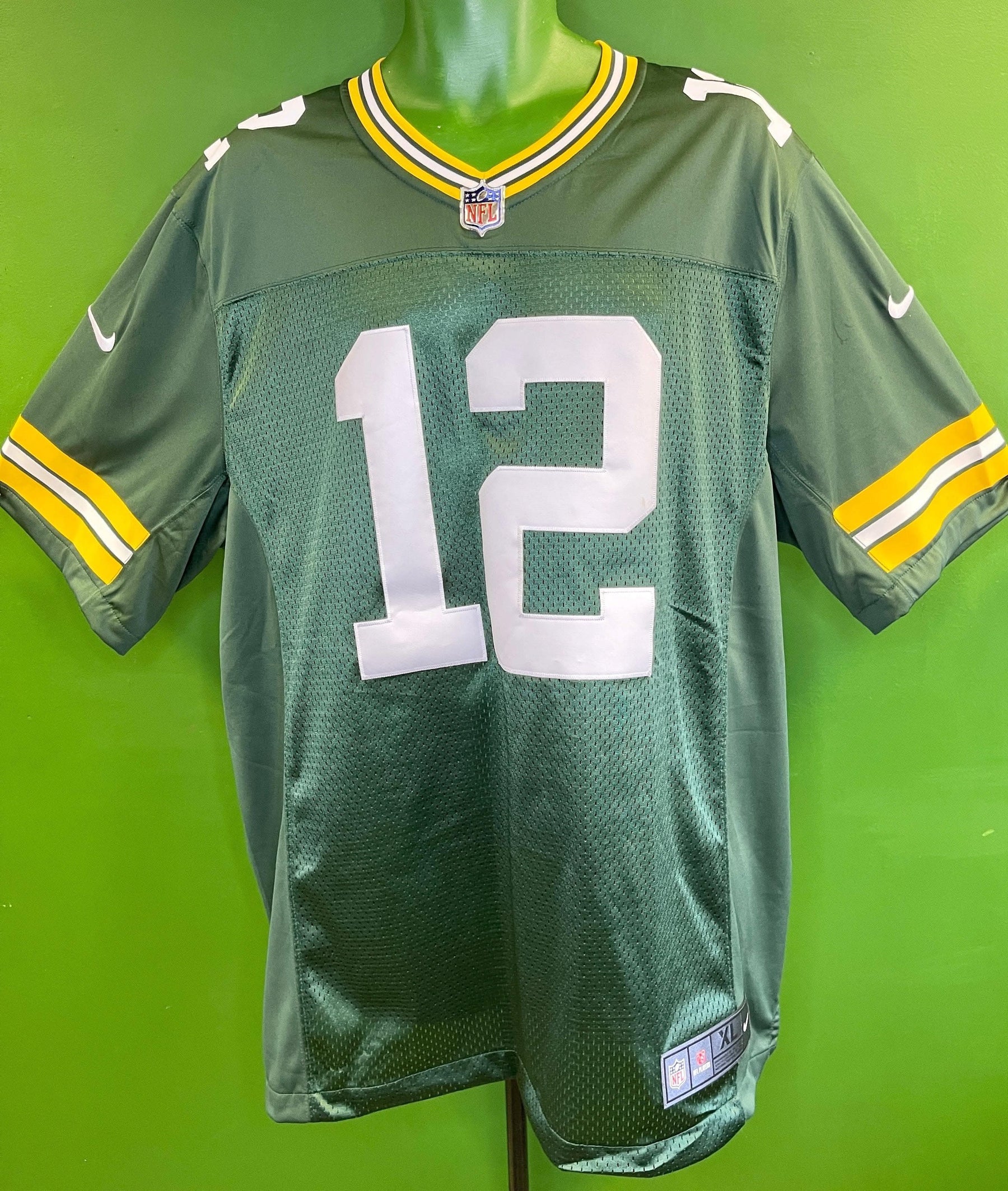 NFL Green Bay Packers Rodgers #12 Limited Stitched Jersey Men's X-Large NWT