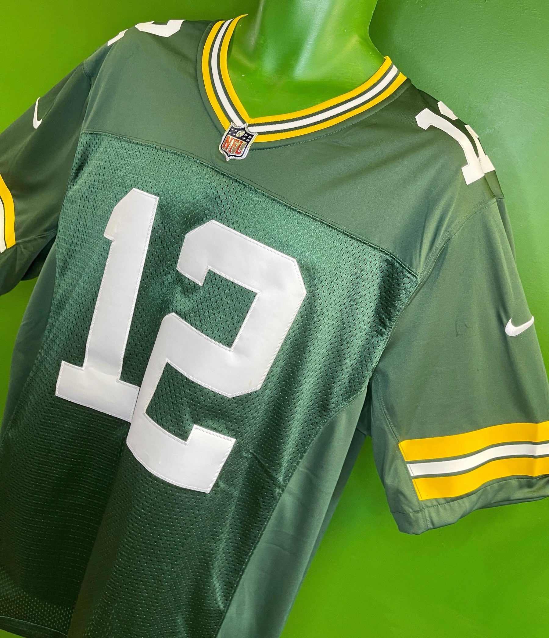 NFL Green Bay Packers Rodgers #12 Limited Stitched Jersey Men's X-Large NWT