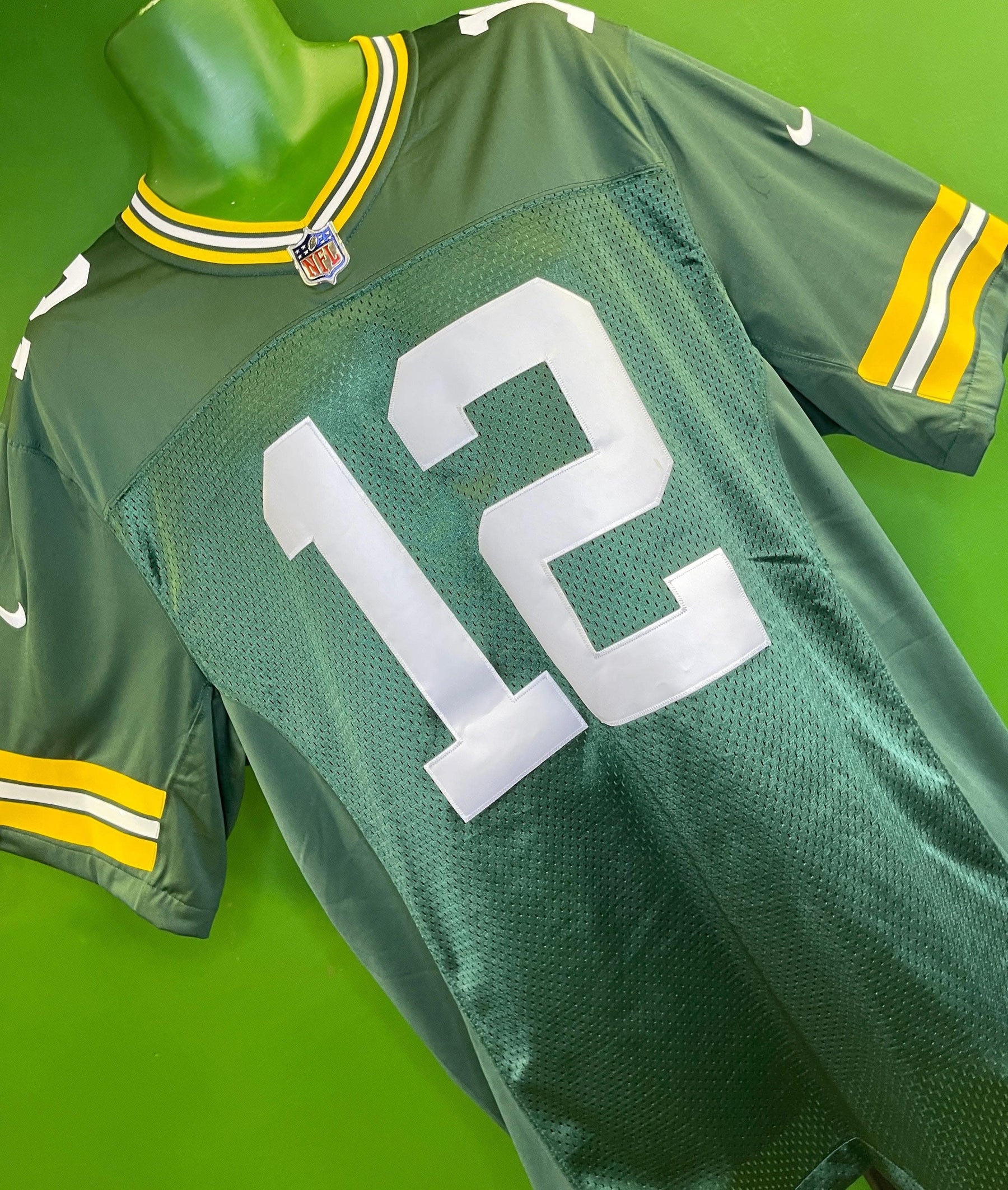 NFL Green Bay Packers Rodgers #12 Limited Stitched Jersey Men's X-Large NWT