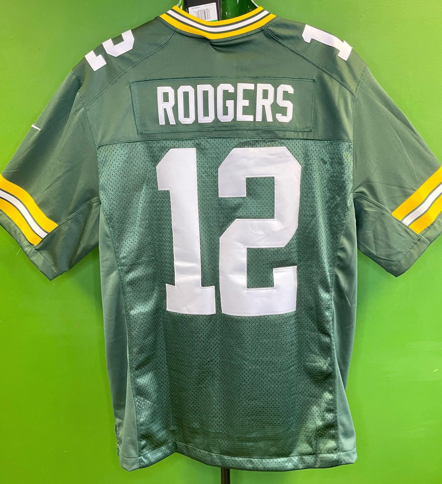 NFL Green Bay Packers Rodgers #12 Limited Stitched Jersey Men's X-Large NWT