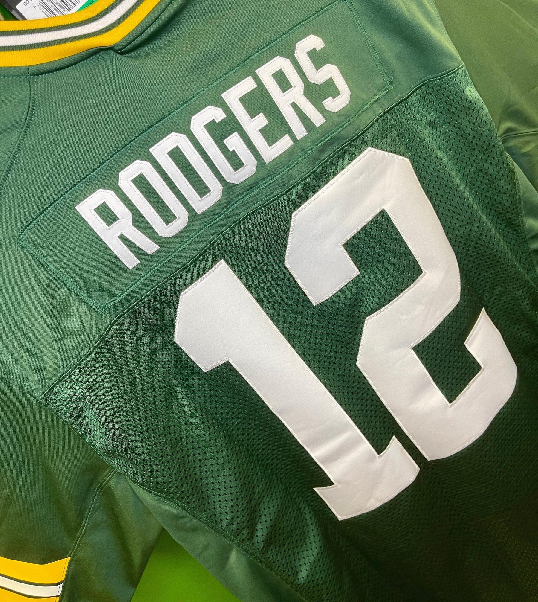 NFL Green Bay Packers Rodgers #12 Limited Stitched Jersey Men's X-Large NWT
