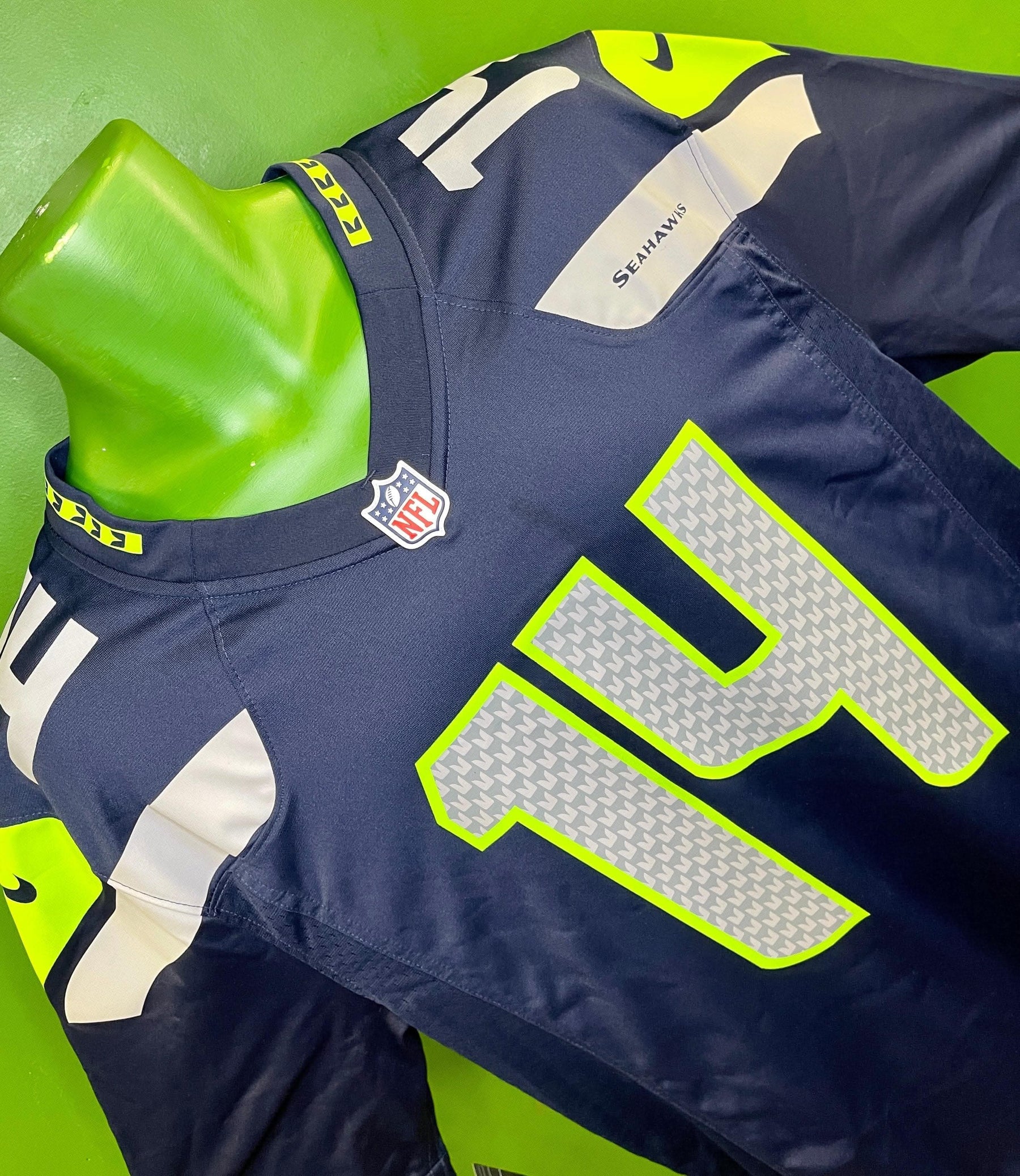 NFL Seattle Seahawks DK Metcalf #14 Game Jersey Men's Large NWT