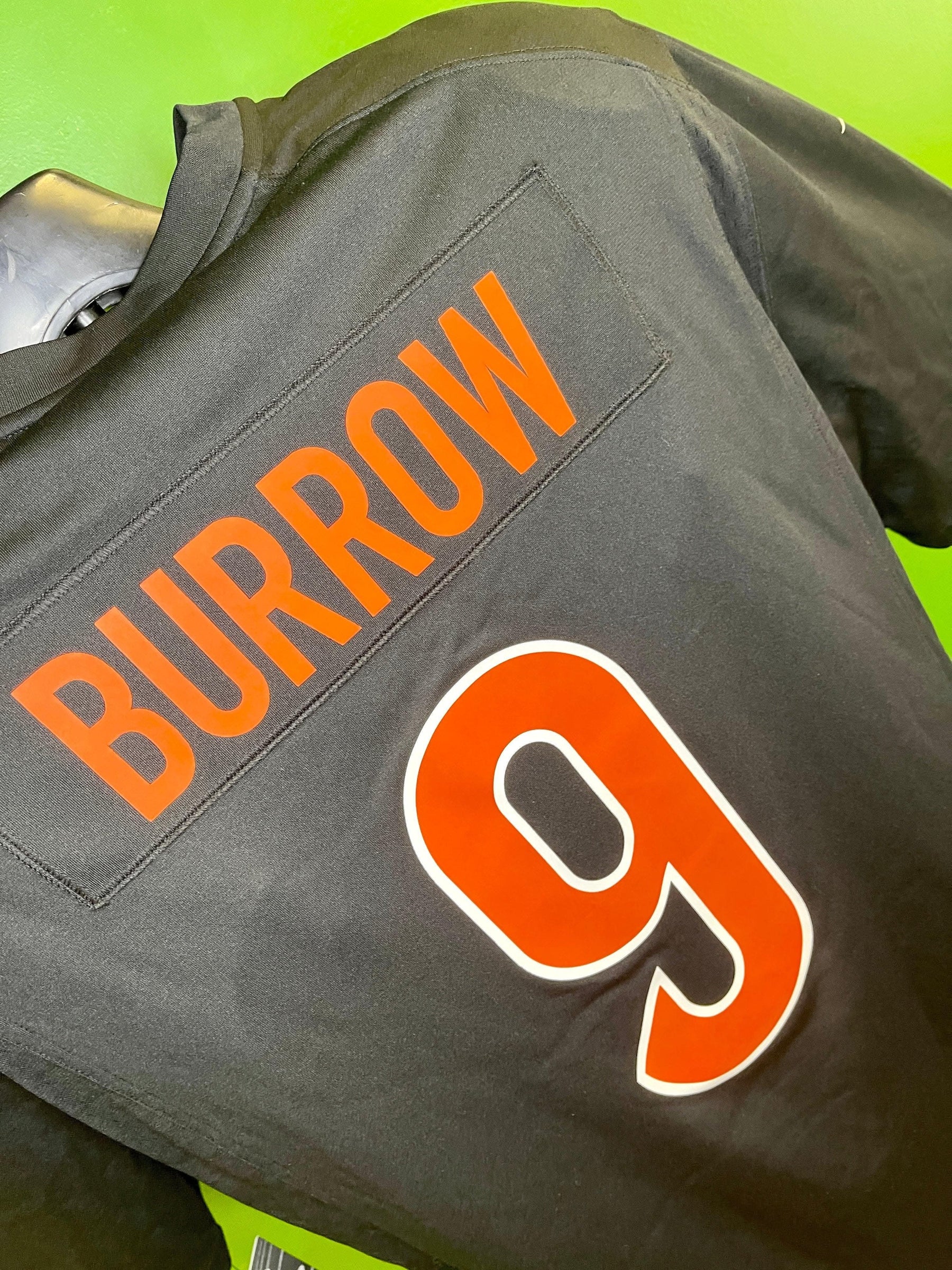 NFL Cincinnati Bengals Joe Burrow #9 Game Jersey SB LVI Men's XL NWT