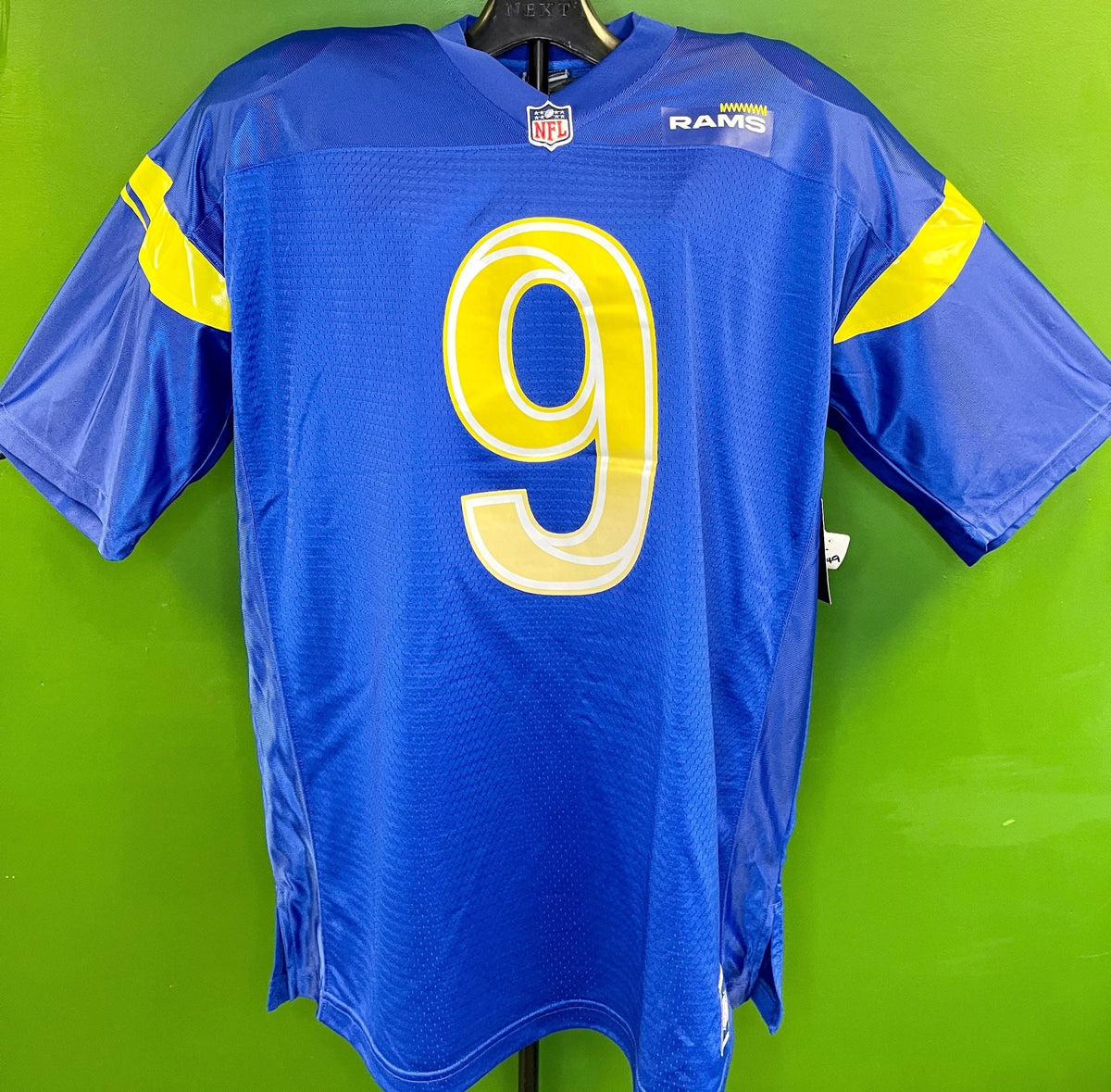 NFL Los Angeles Rams Matt Stafford #9 Pro Line Jersey Men's 2X-Large NWT