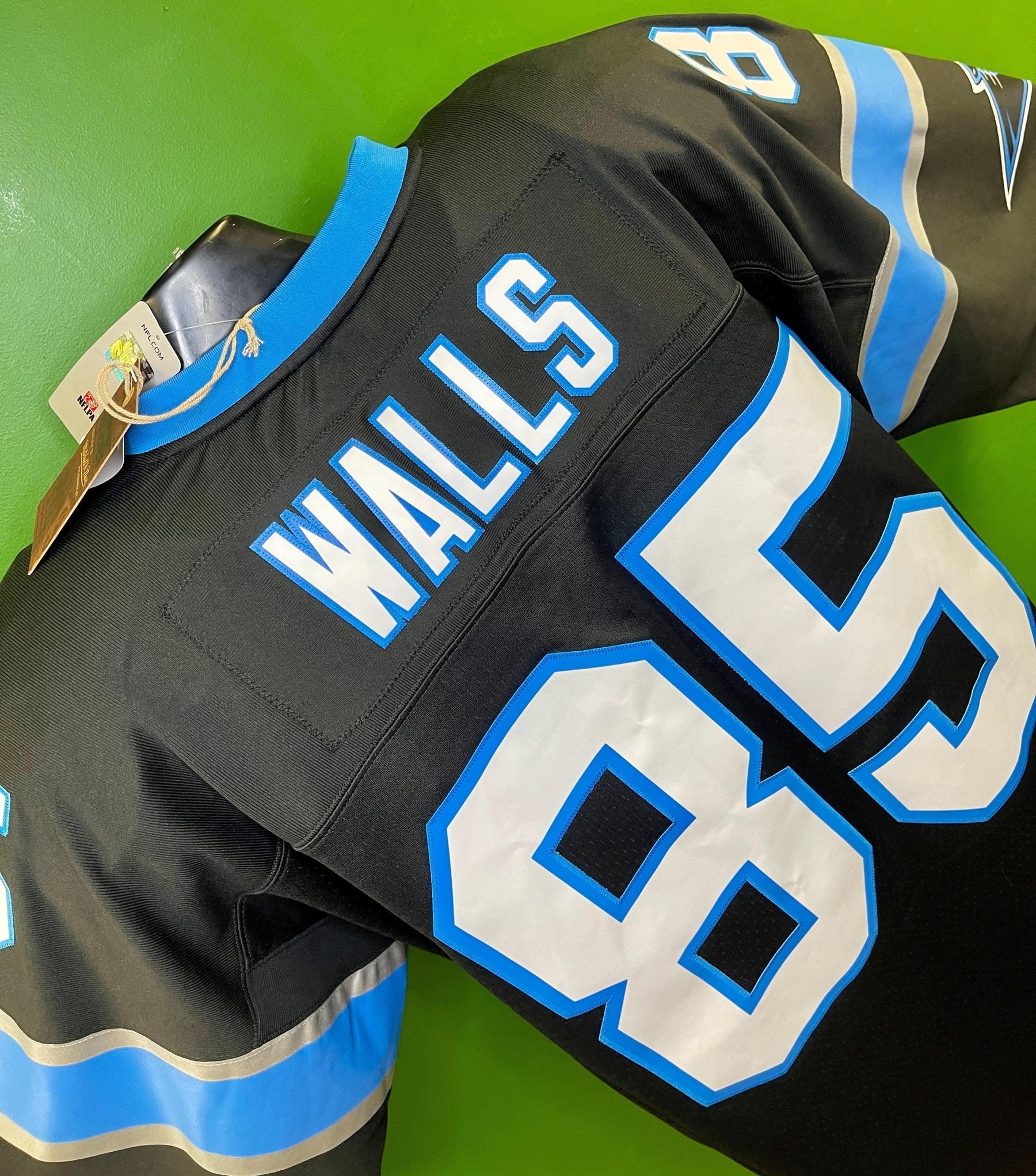 NFL Carolina Panthers Wesley Walls #85 Mitchell & Ness Legacy Jersey Men's 3XL NWT