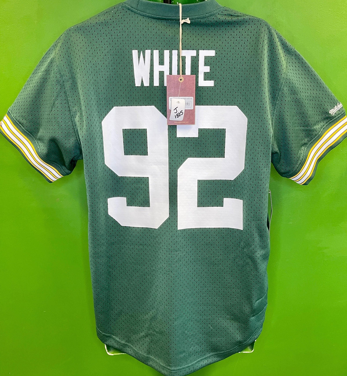 NFL Green Bay Packers Reggie White #92 Mitchell & Ness Jersey Men's Large NWT