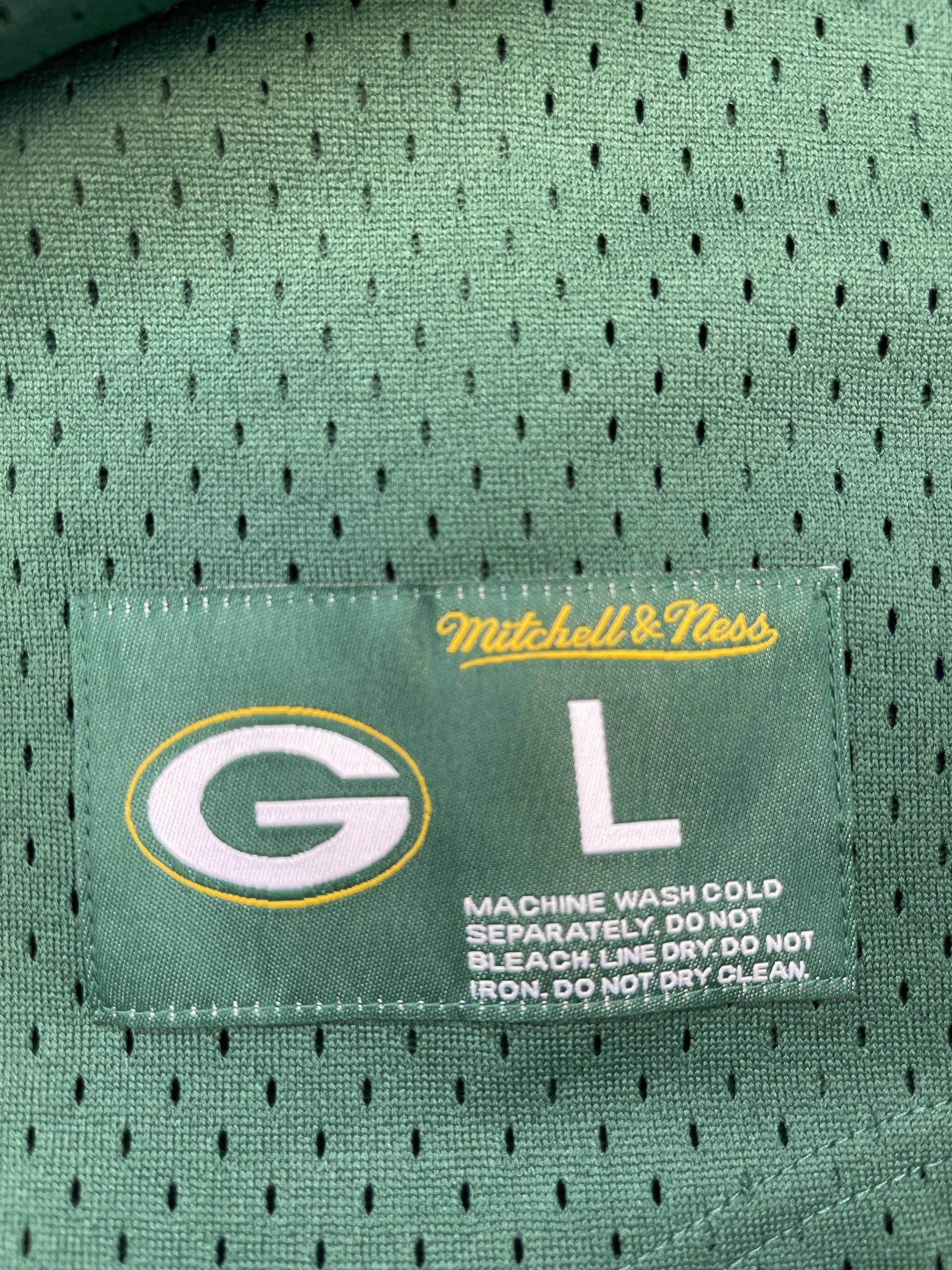NFL Green Bay Packers Reggie White #92 Mitchell & Ness Jersey Men's Large NWT