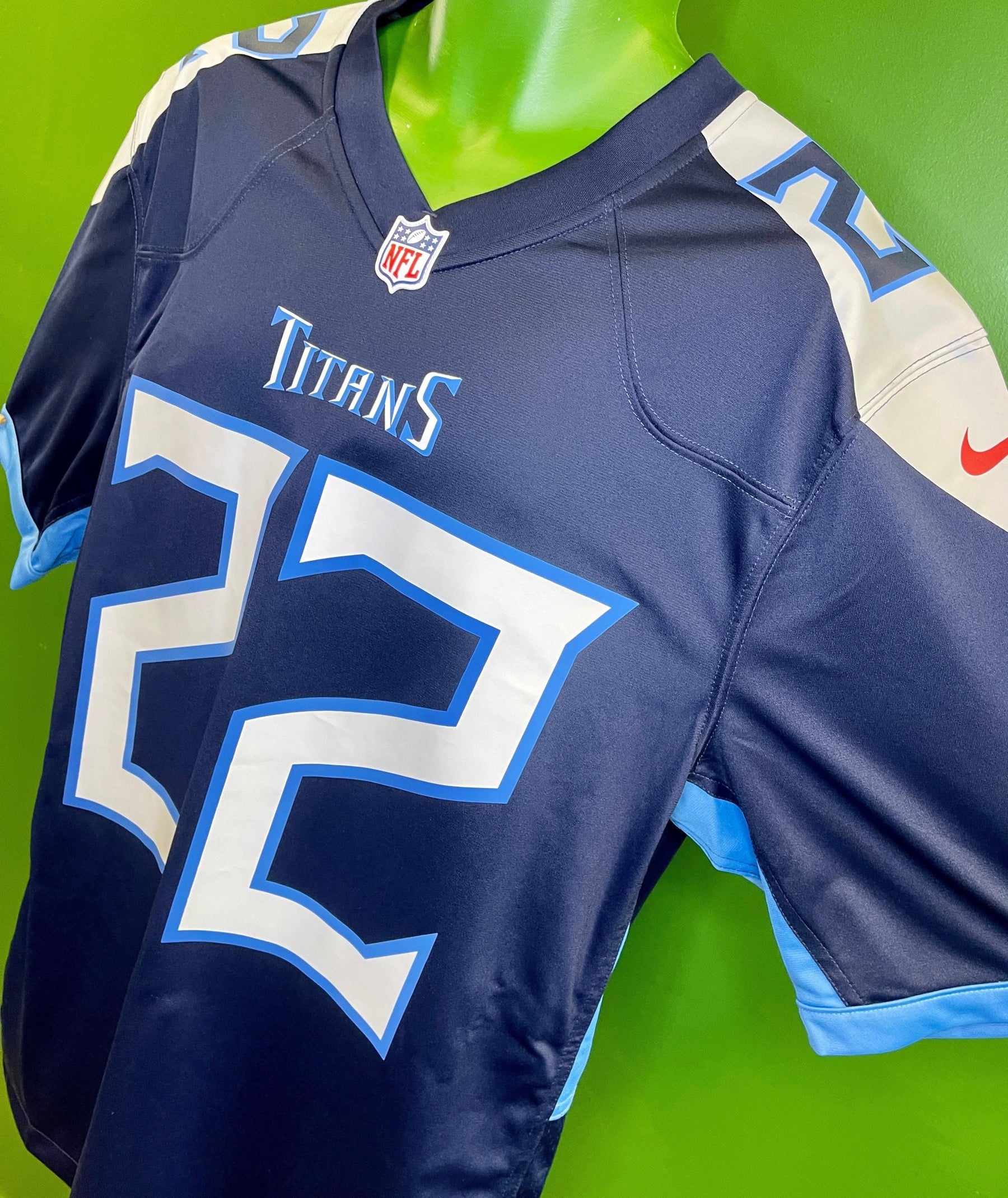 NFL Tennessee Titans Derrick Henry #22 Game Jersey Men's Large NWT