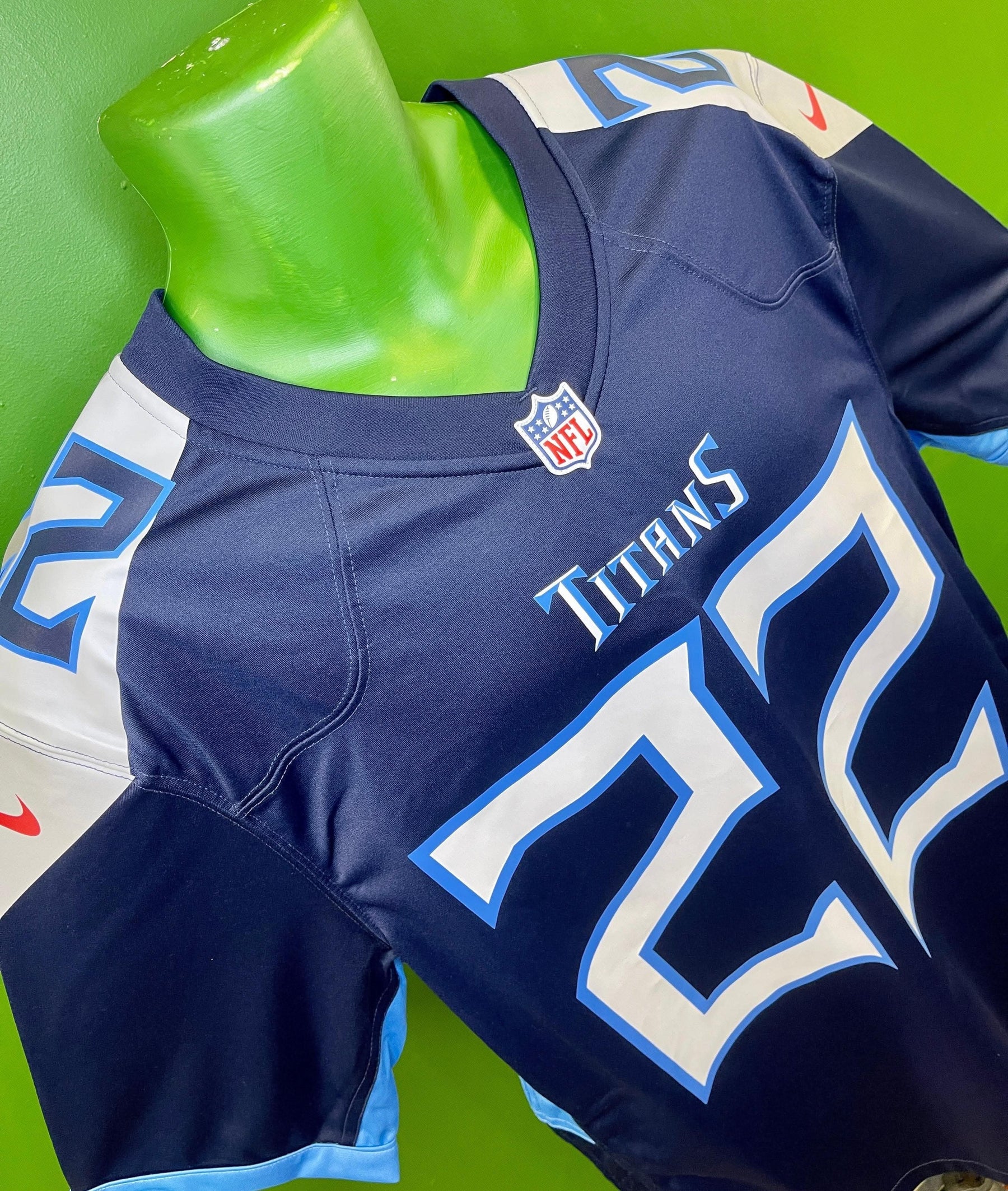 NFL Tennessee Titans Derrick Henry #22 Game Jersey Men's Large NWT