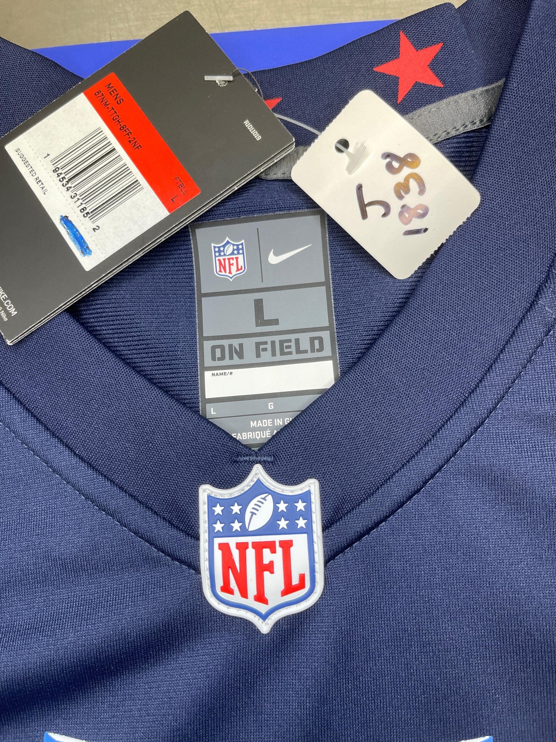 NFL Tennessee Titans Derrick Henry #22 Game Jersey Men's Large NWT